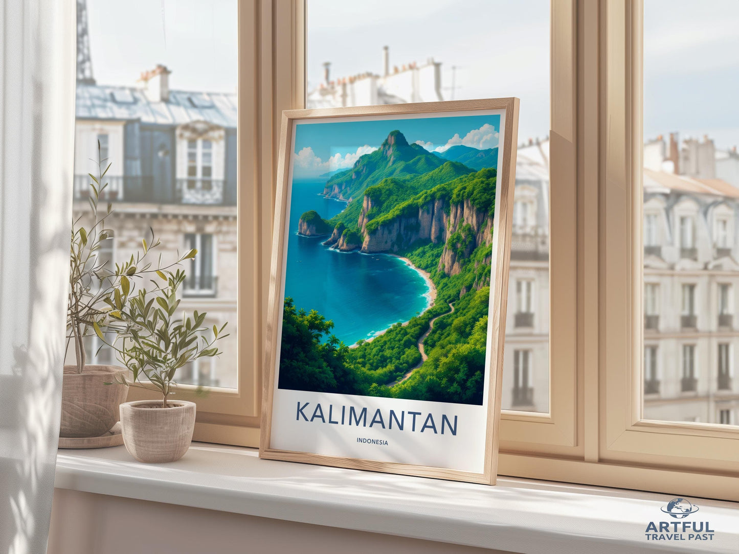 Kalimantan Poster - Indonesia Wall Art
