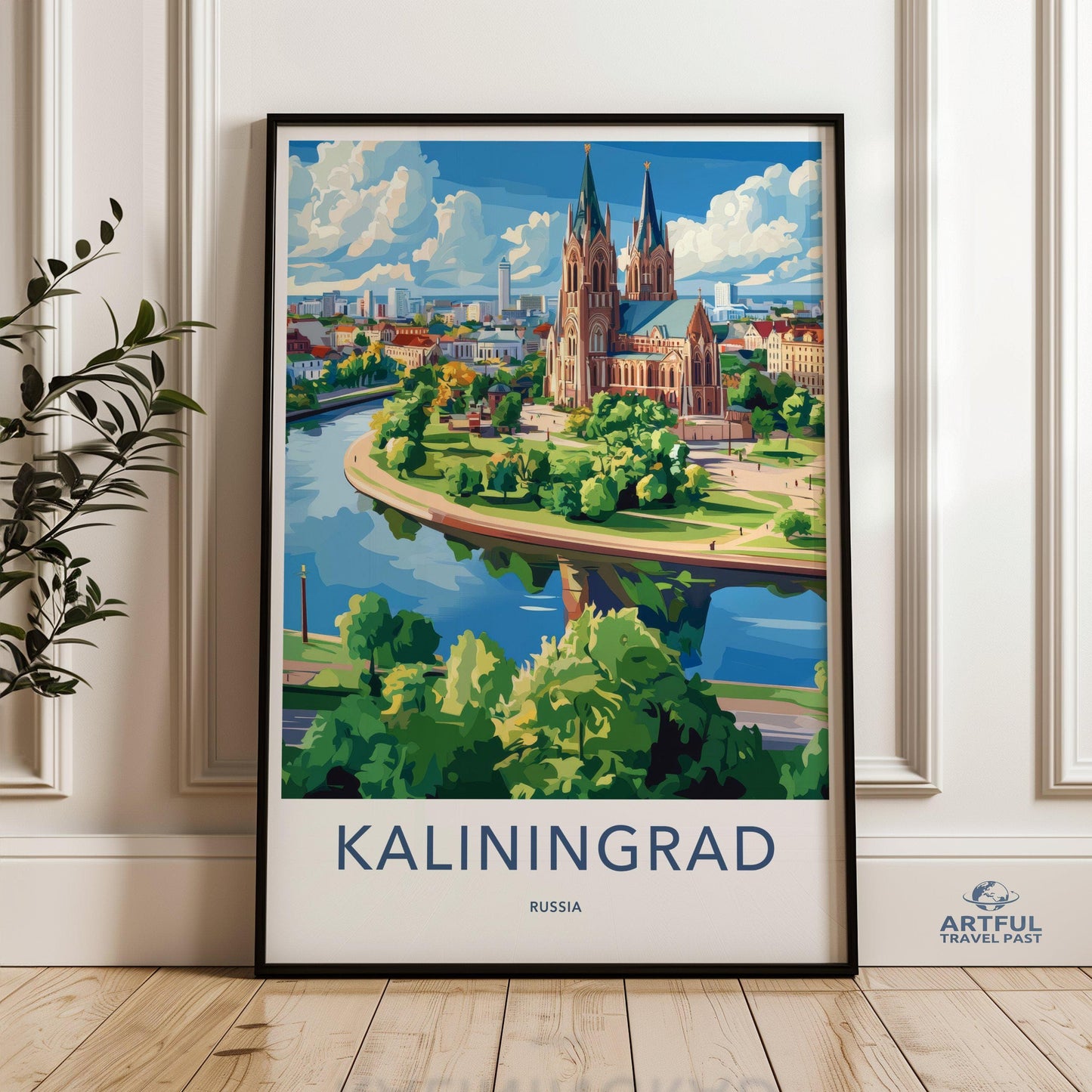 Kaliningrad Poster - Russia Wall Art