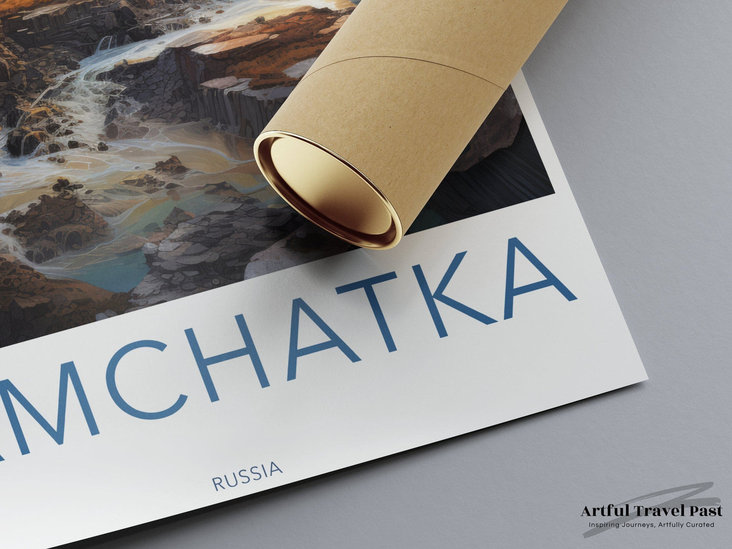 Kamchatka Poster | Russia Wall Art | Eastern Europe Decor