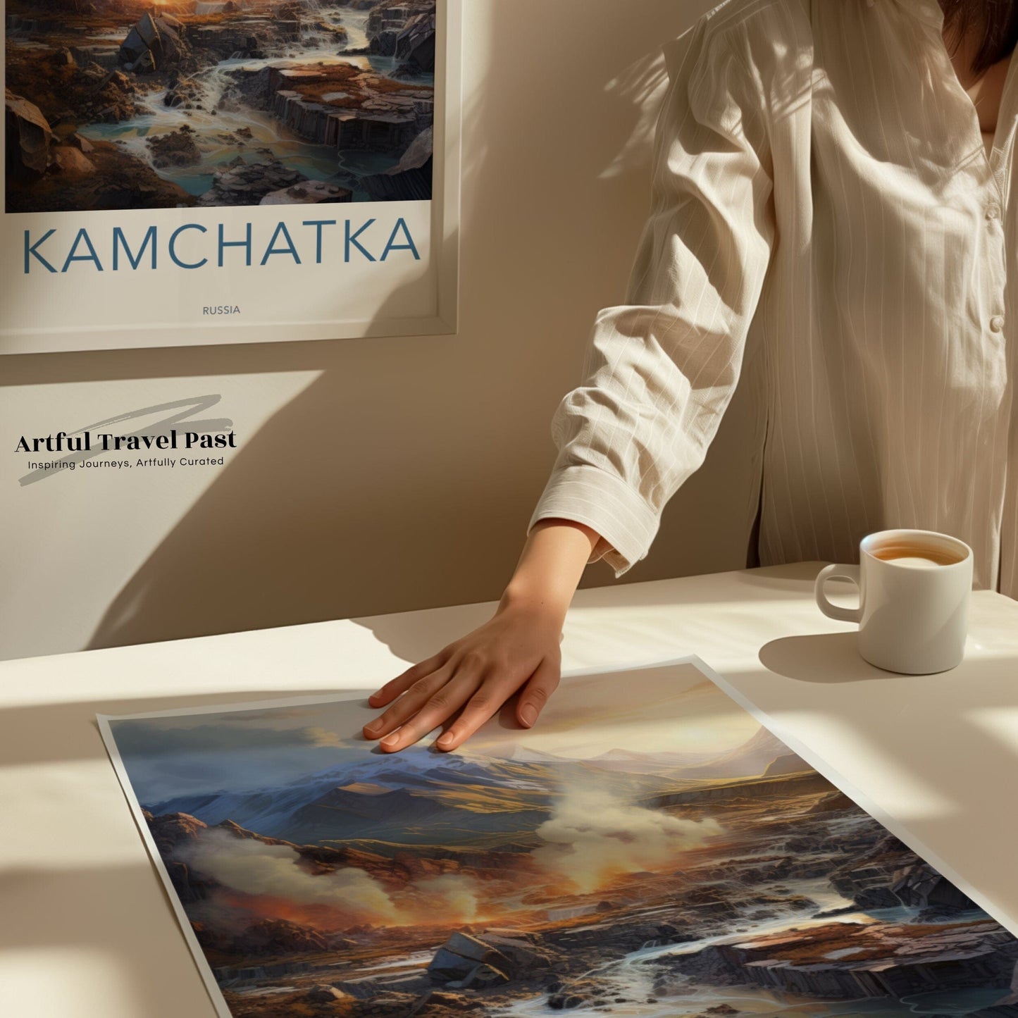 Kamchatka Poster | Russia Wall Art | Eastern Europe Decor
