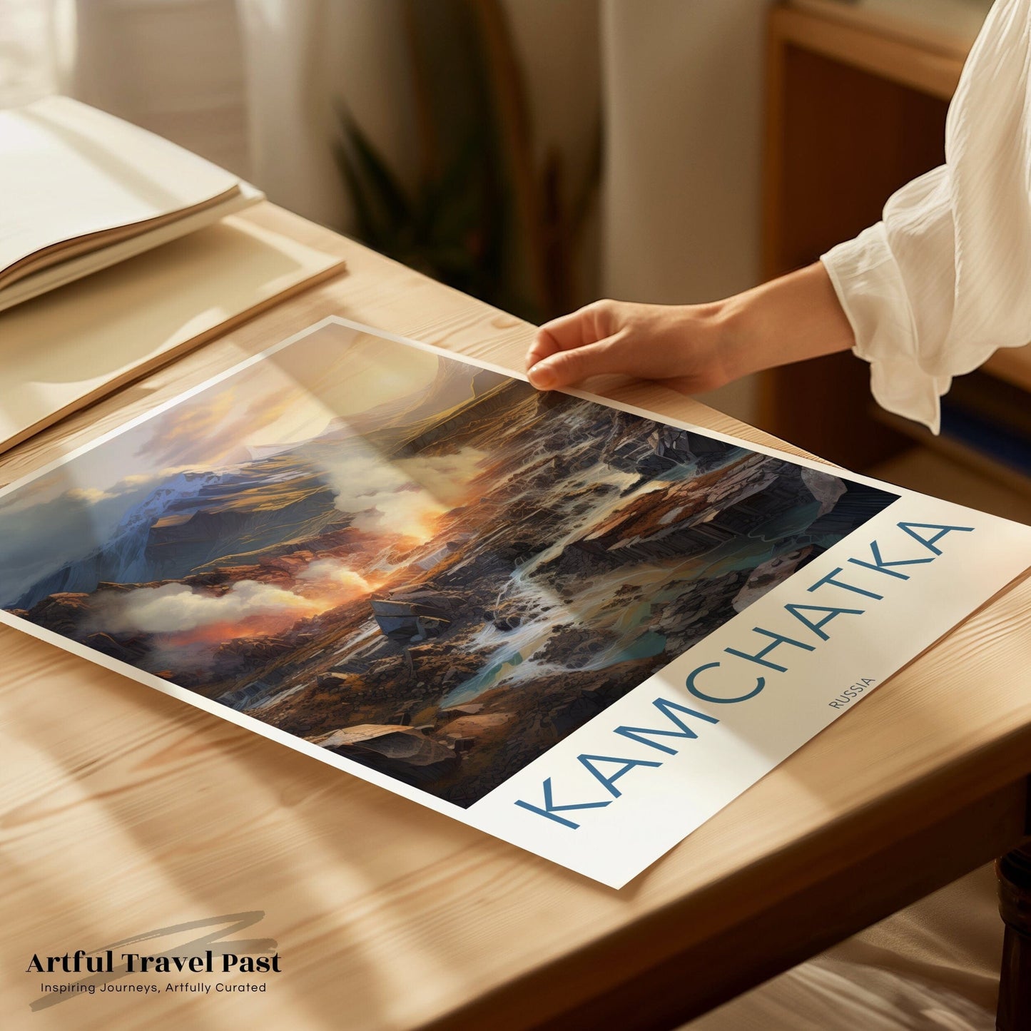 Kamchatka Poster | Russia Wall Art | Eastern Europe Decor