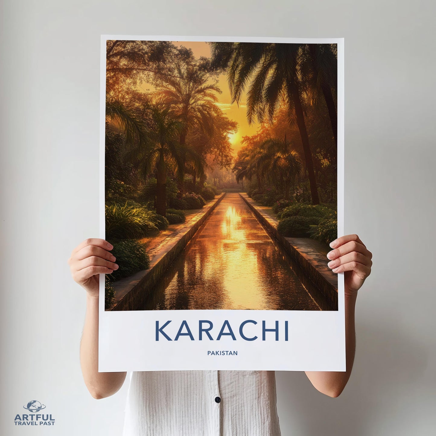 Karachi Poster - Pakistan Wall Art