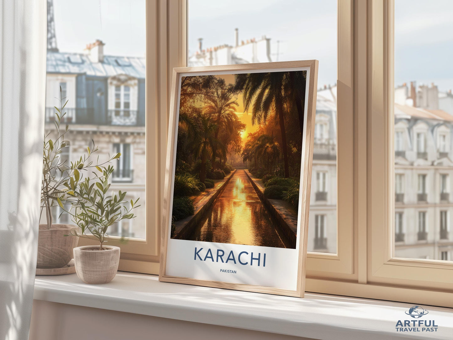 Karachi Poster - Pakistan Wall Art
