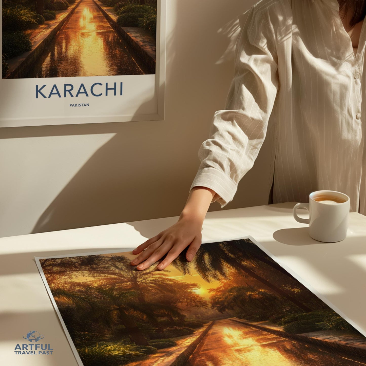 Karachi Poster - Pakistan Wall Art