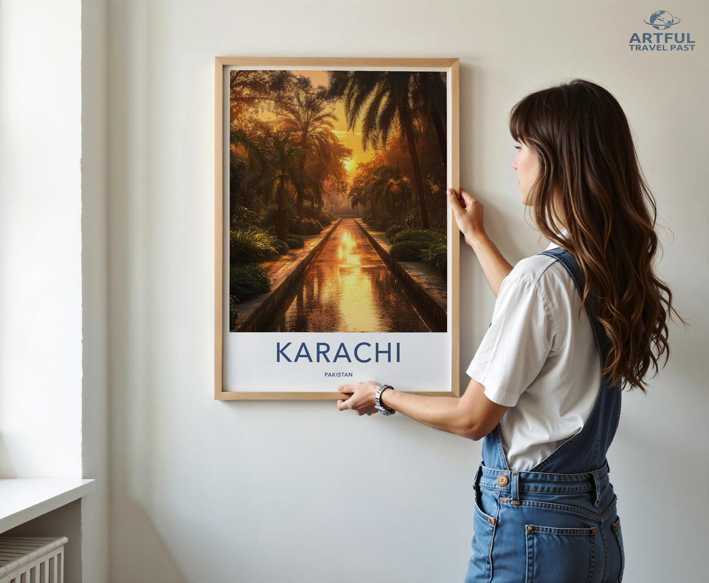 Karachi Poster - Pakistan Wall Art