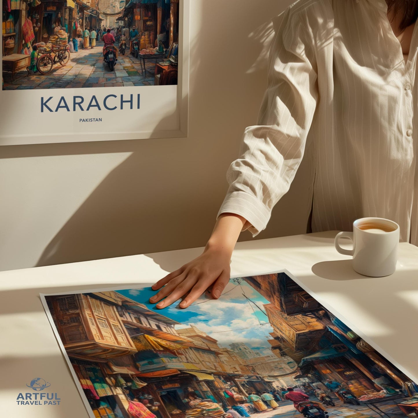 Karachi Poster - Pakistan Wall Art