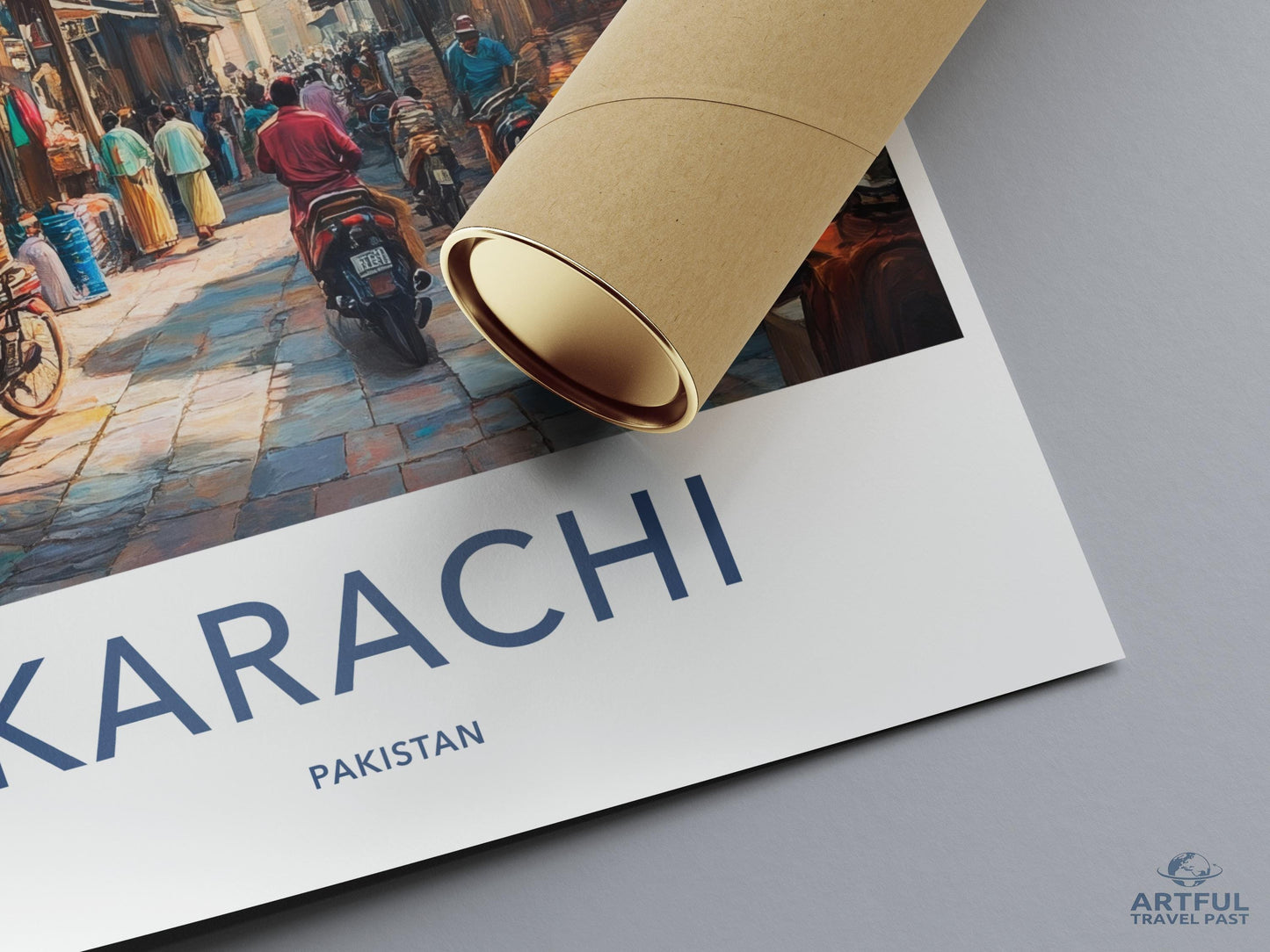 Karachi Poster - Pakistan Wall Art