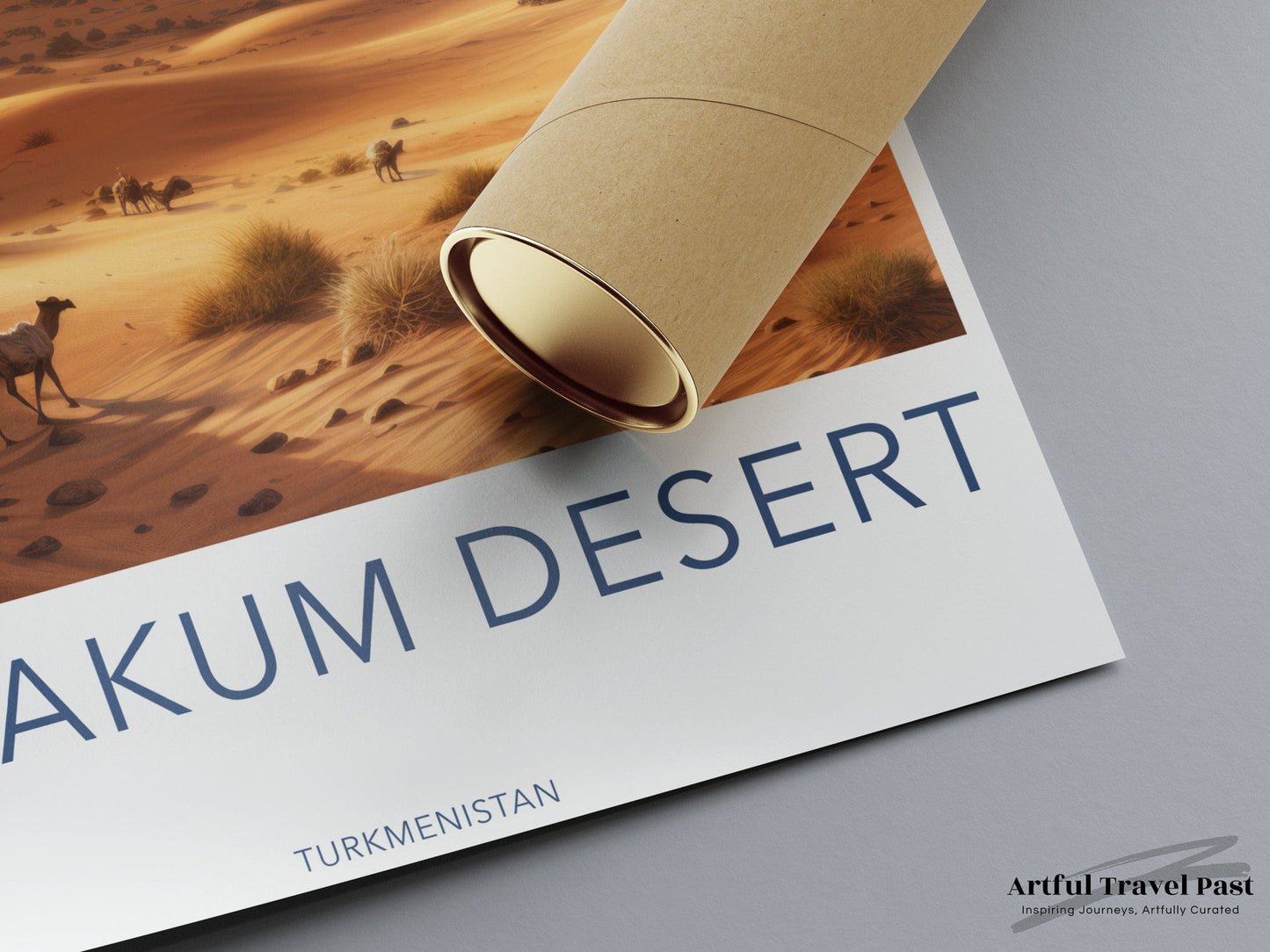 Karakum Poster - Turkmenistan Wall Art