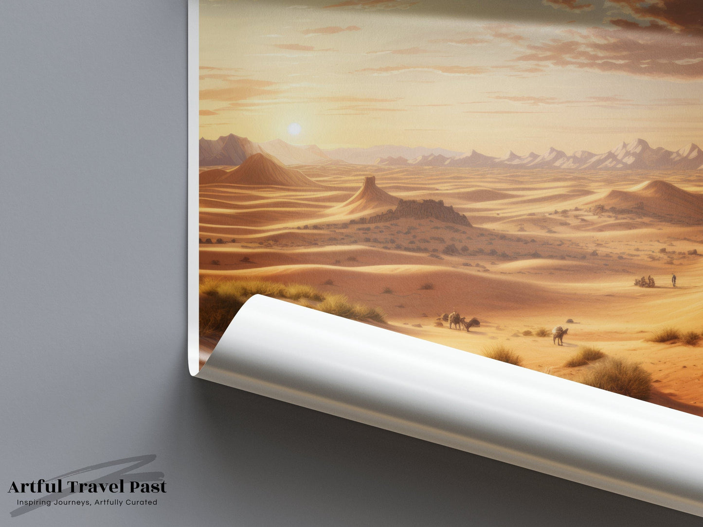 Karakum Poster - Turkmenistan Wall Art