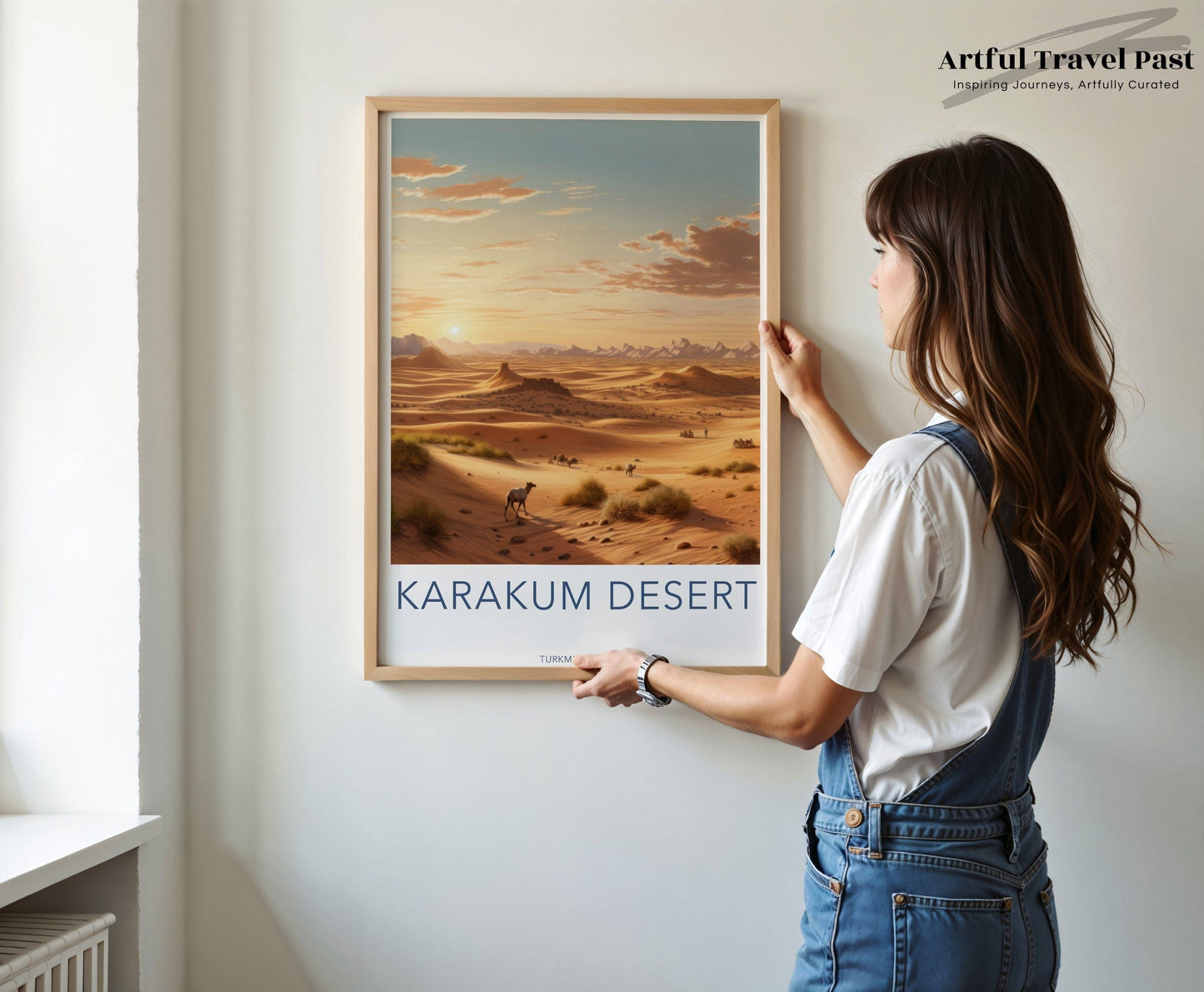 Karakum Poster - Turkmenistan Wall Art