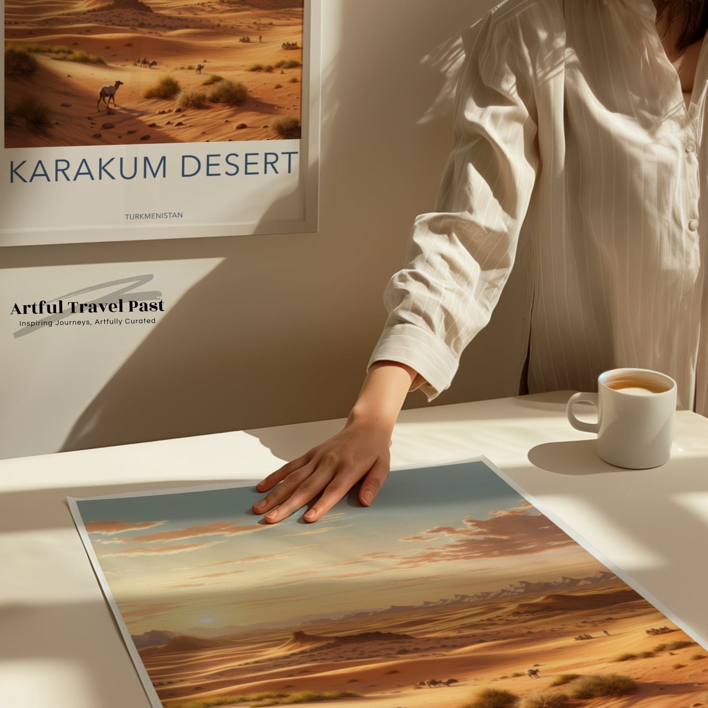 Karakum Poster - Turkmenistan Wall Art