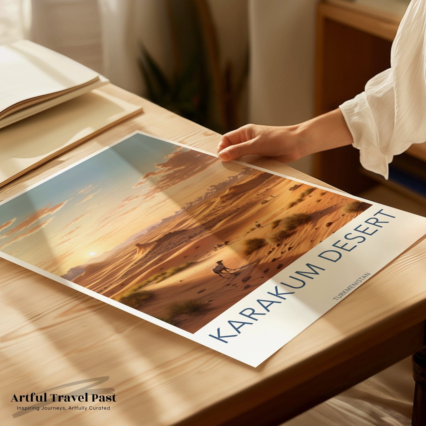 Karakum Poster - Turkmenistan Wall Art