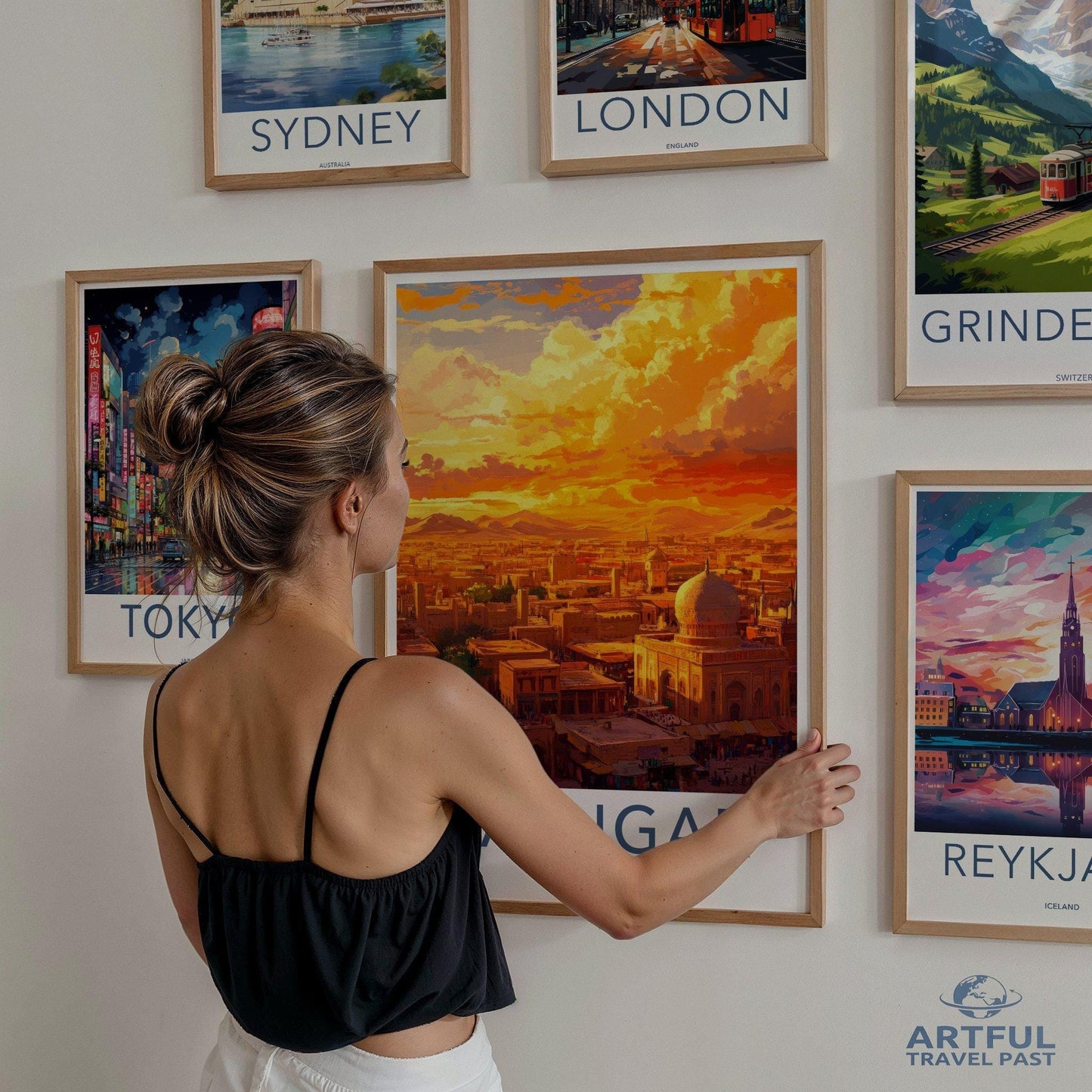 Kashgar Poster - China Wall Art