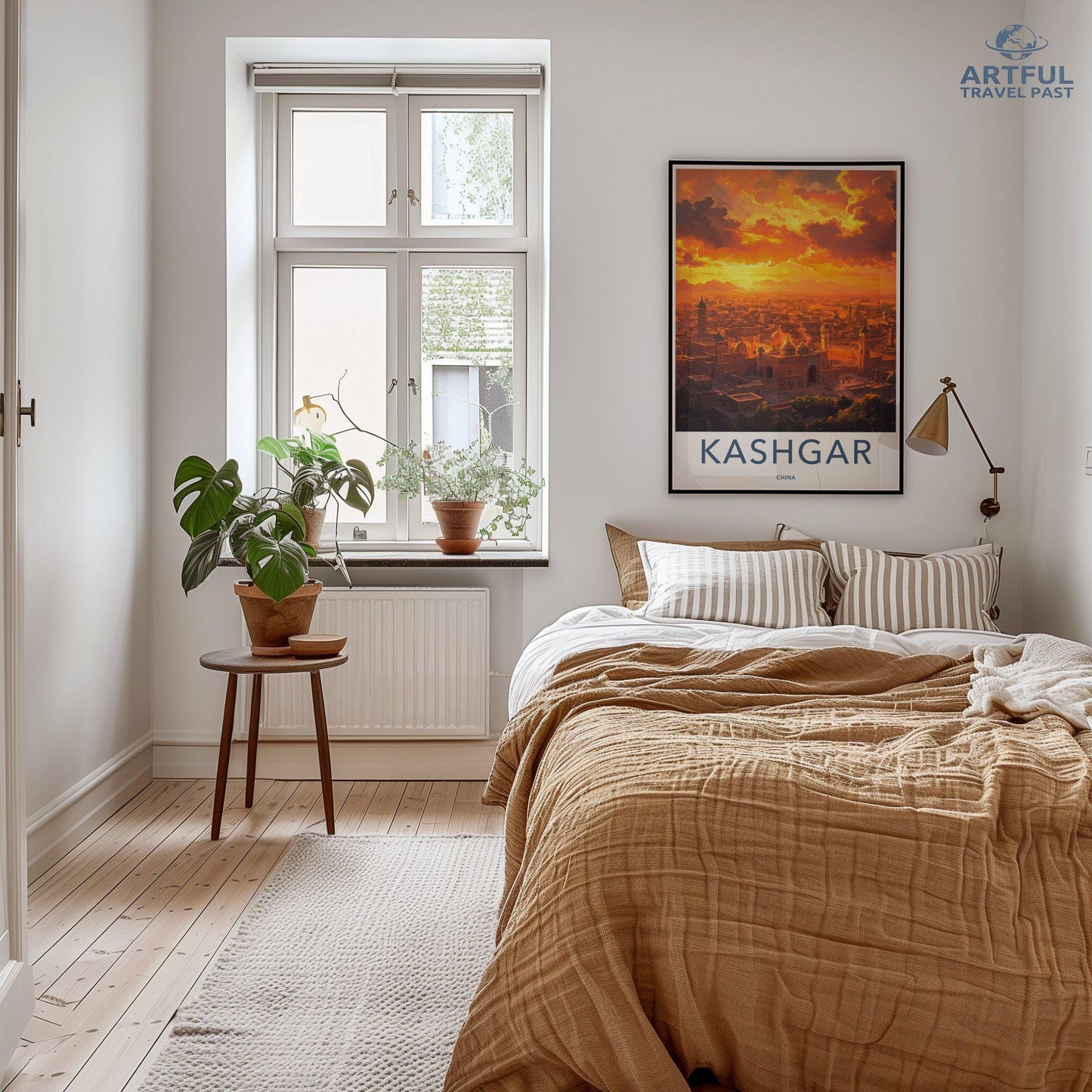 Kashgar Poster | China Wall Art | Asia Decor
