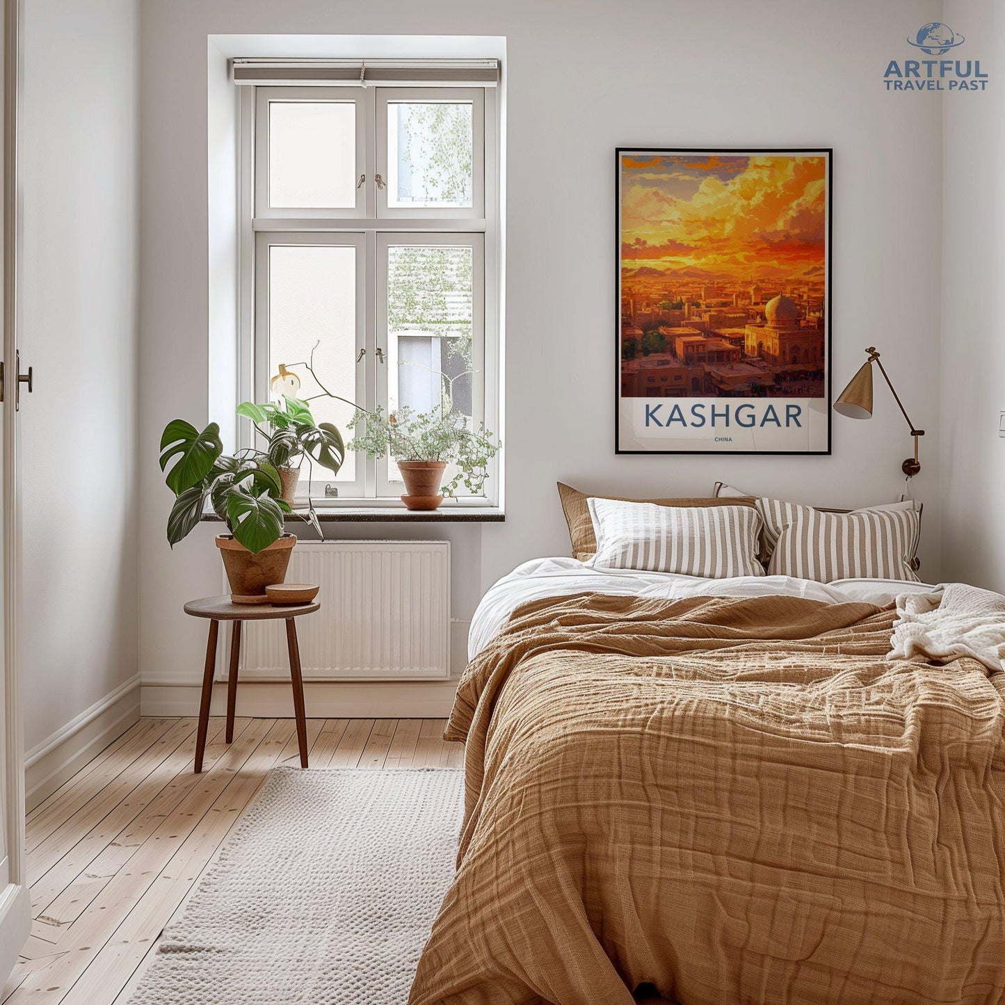 Kashgar Poster | China Wall Art | Asia Decor