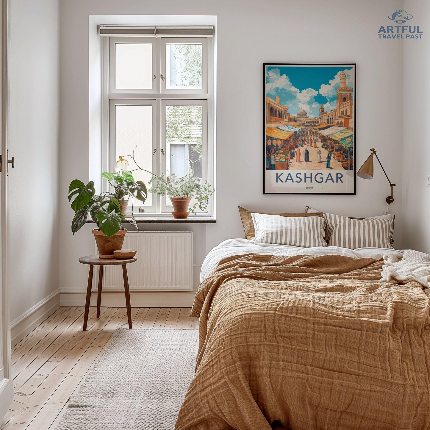 Kashgar Poster | China Wall Art | Asia Decor