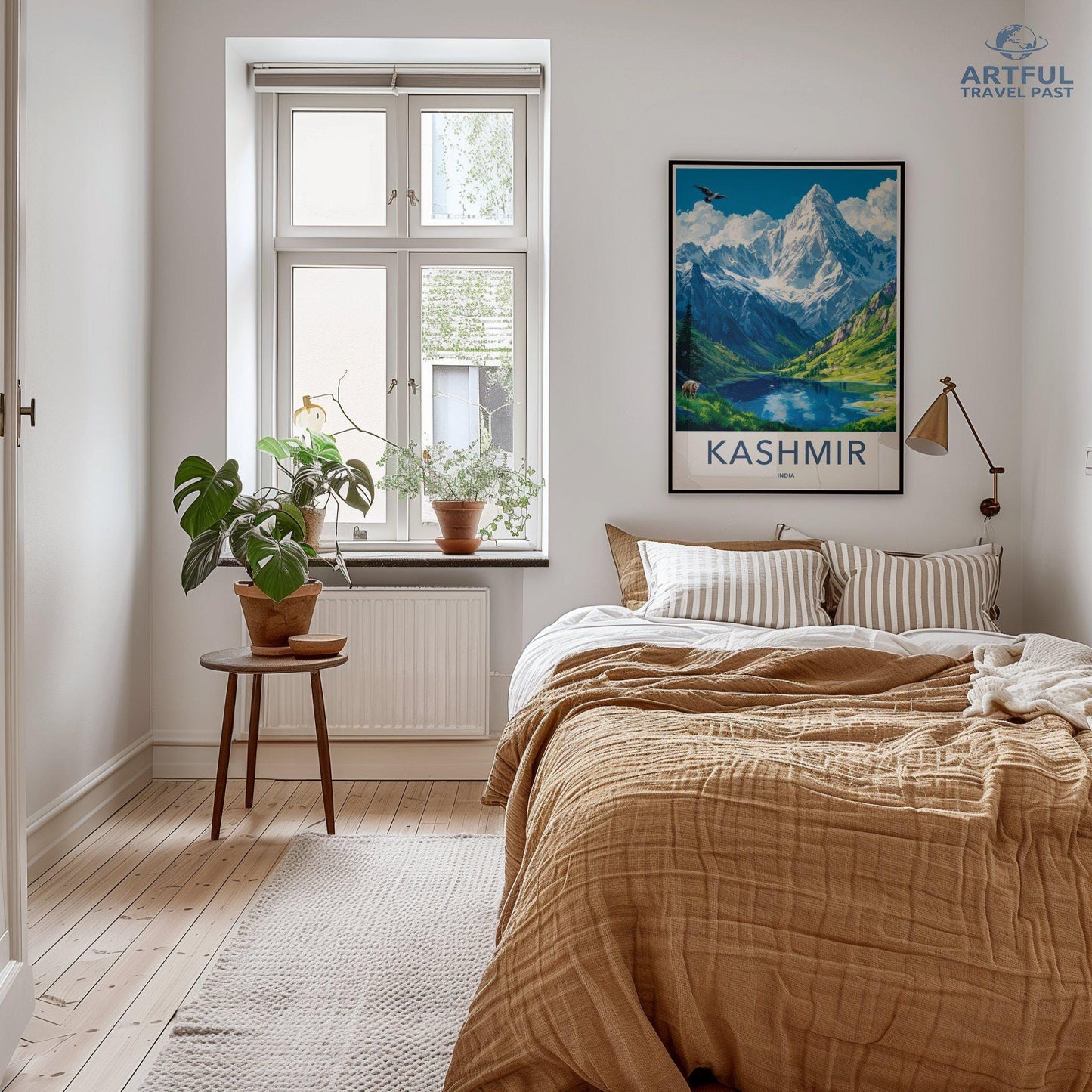 Kashmir Poster | Jammu and Kashmir Wall Art | India Decor