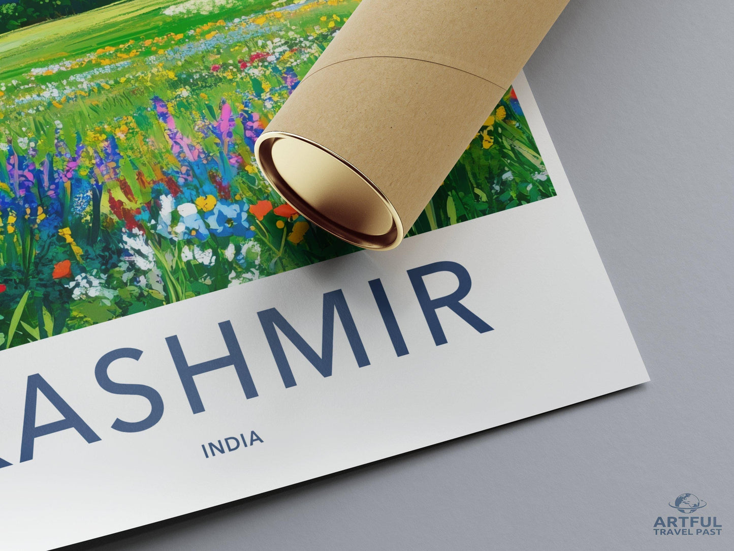 Kashmir Poster | Jammu and Kashmir Wall Art | India Decor