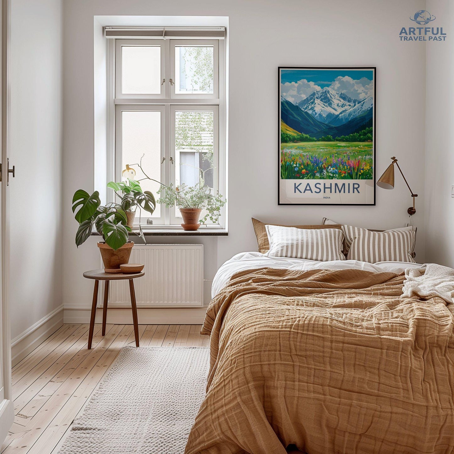 Kashmir Poster | Jammu and Kashmir Wall Art | India Decor