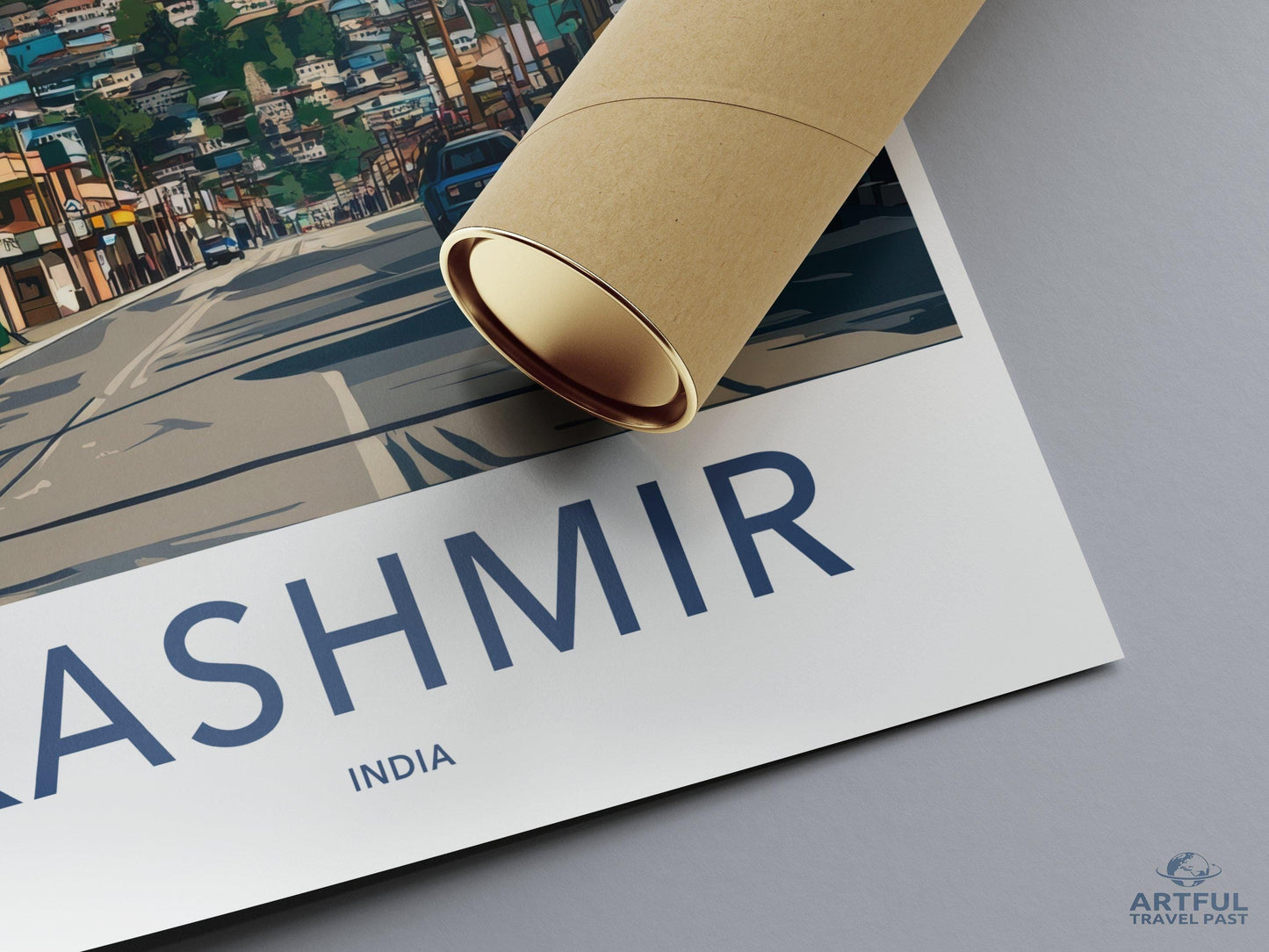 Kashmir Poster | Jammu and Kashmir Wall Art | India Decor