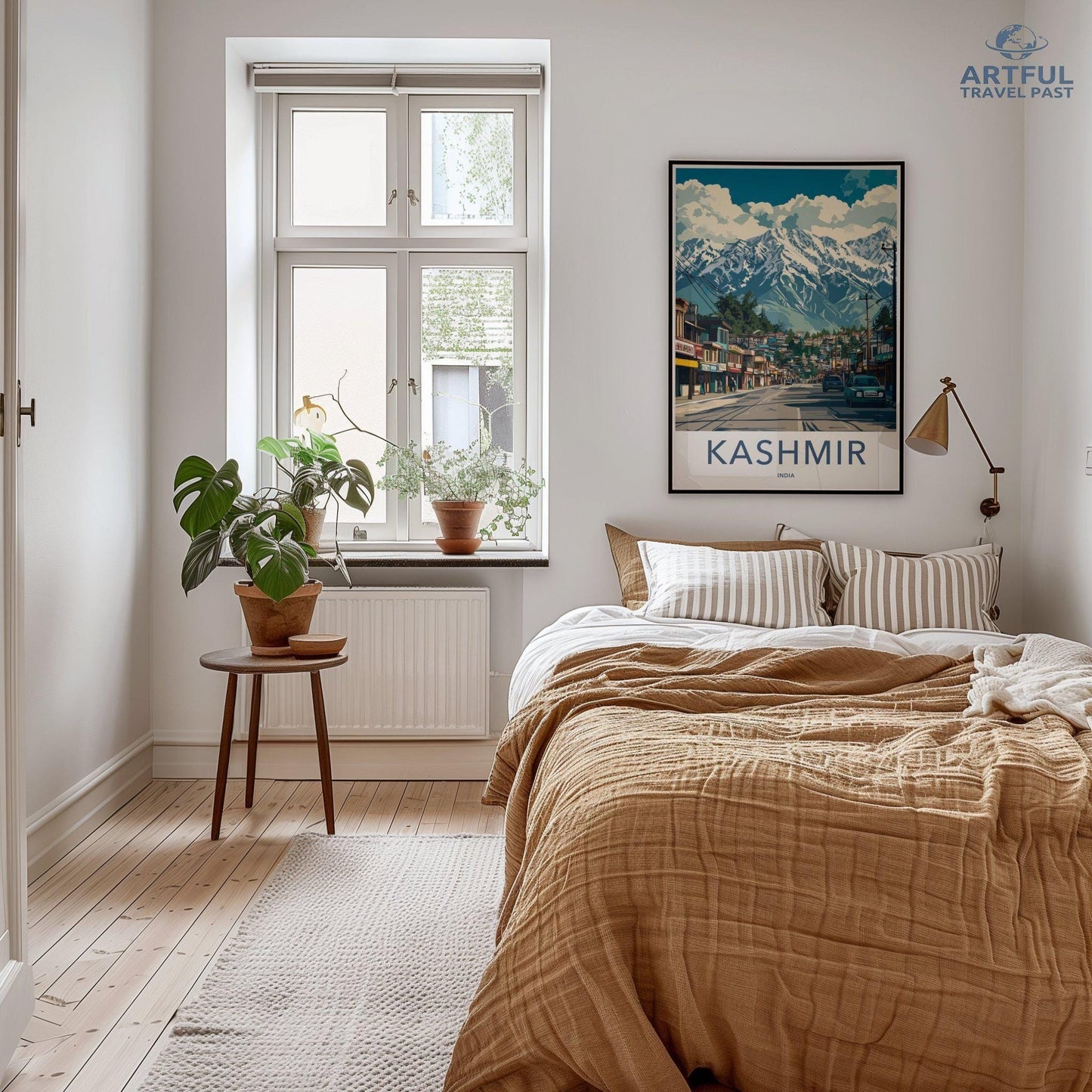 Kashmir Poster | Jammu and Kashmir Wall Art | India Decor