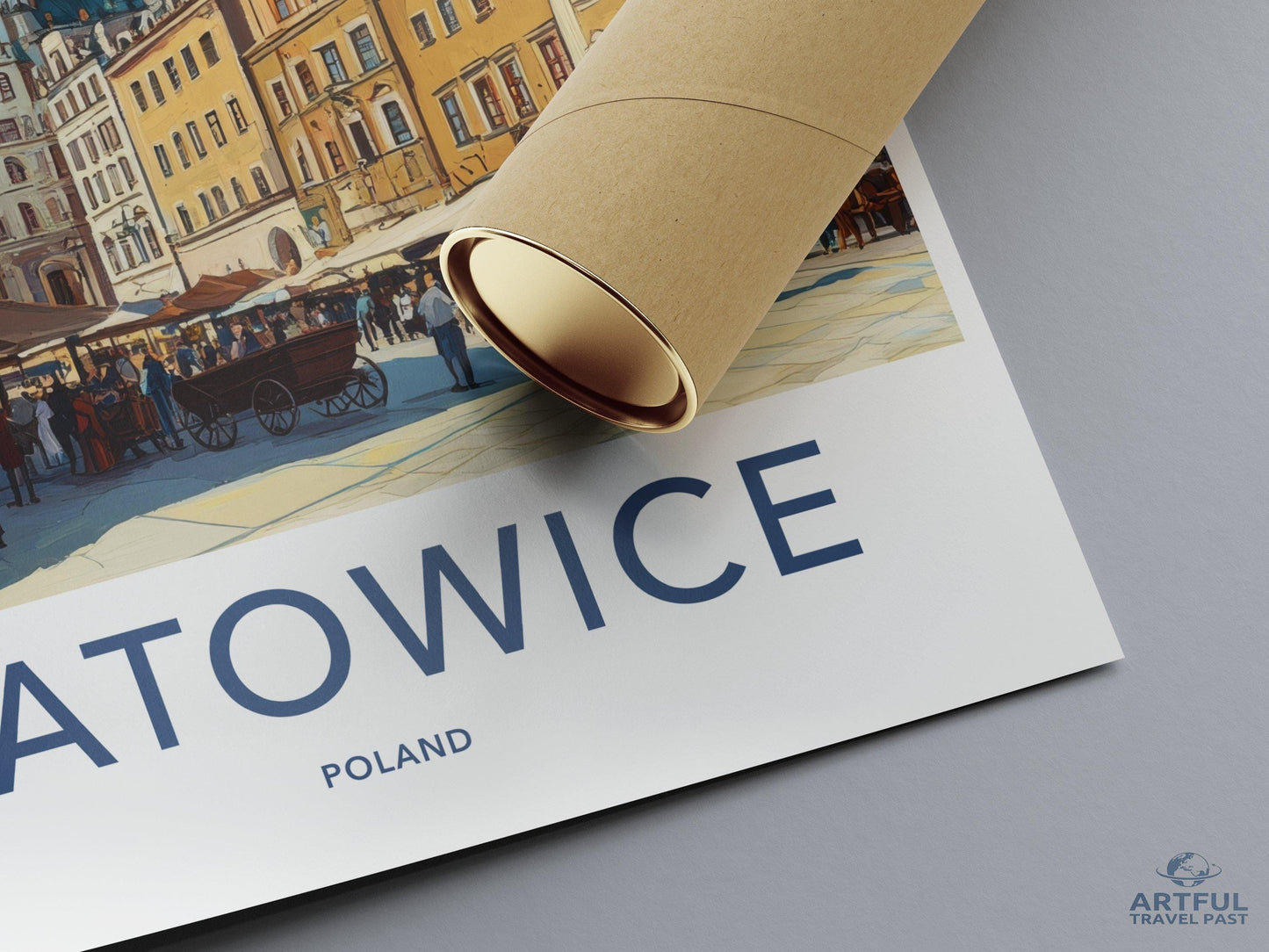 Katowice Poster - Poland Wall Art