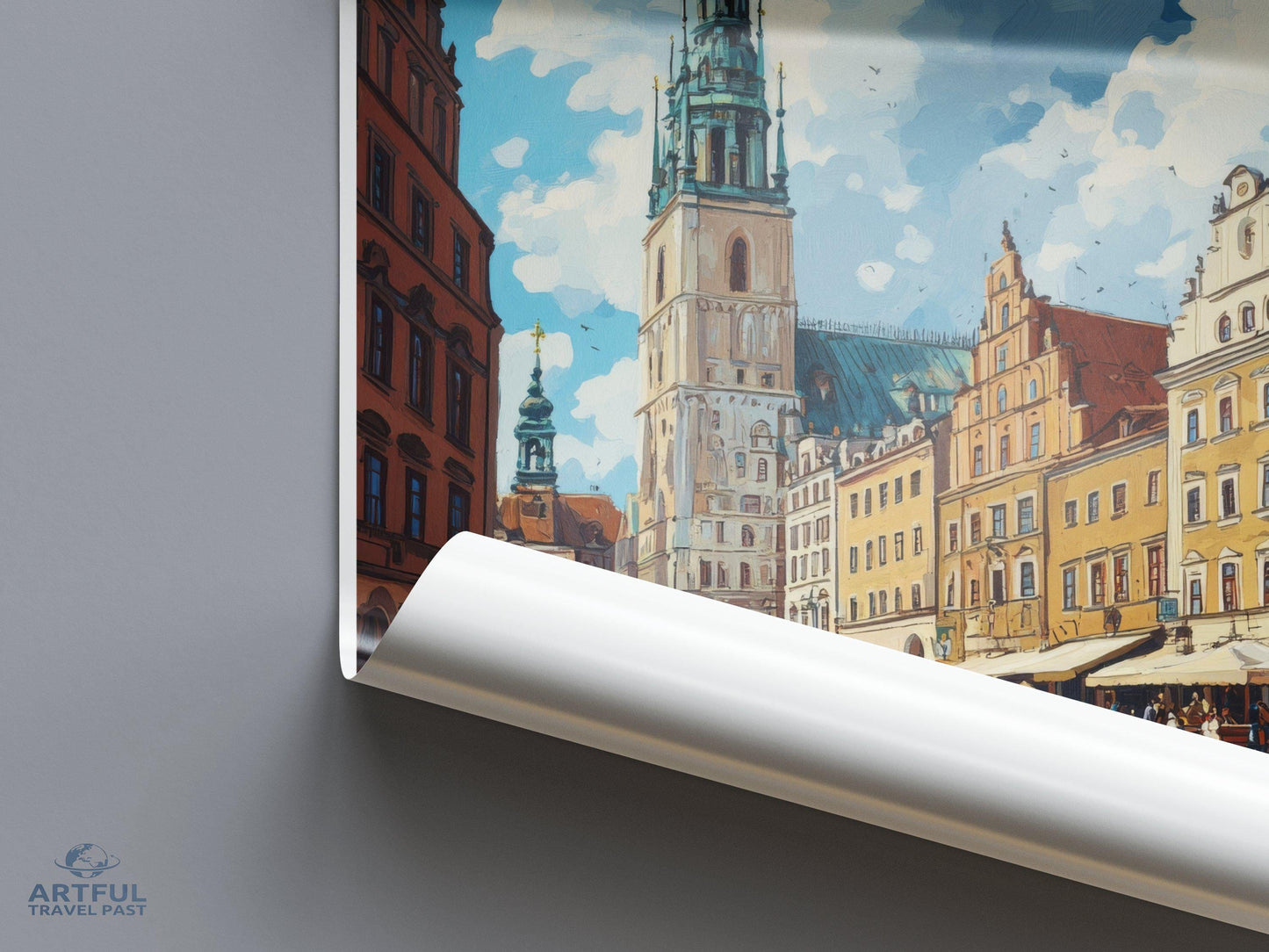 Katowice Poster - Poland Wall Art