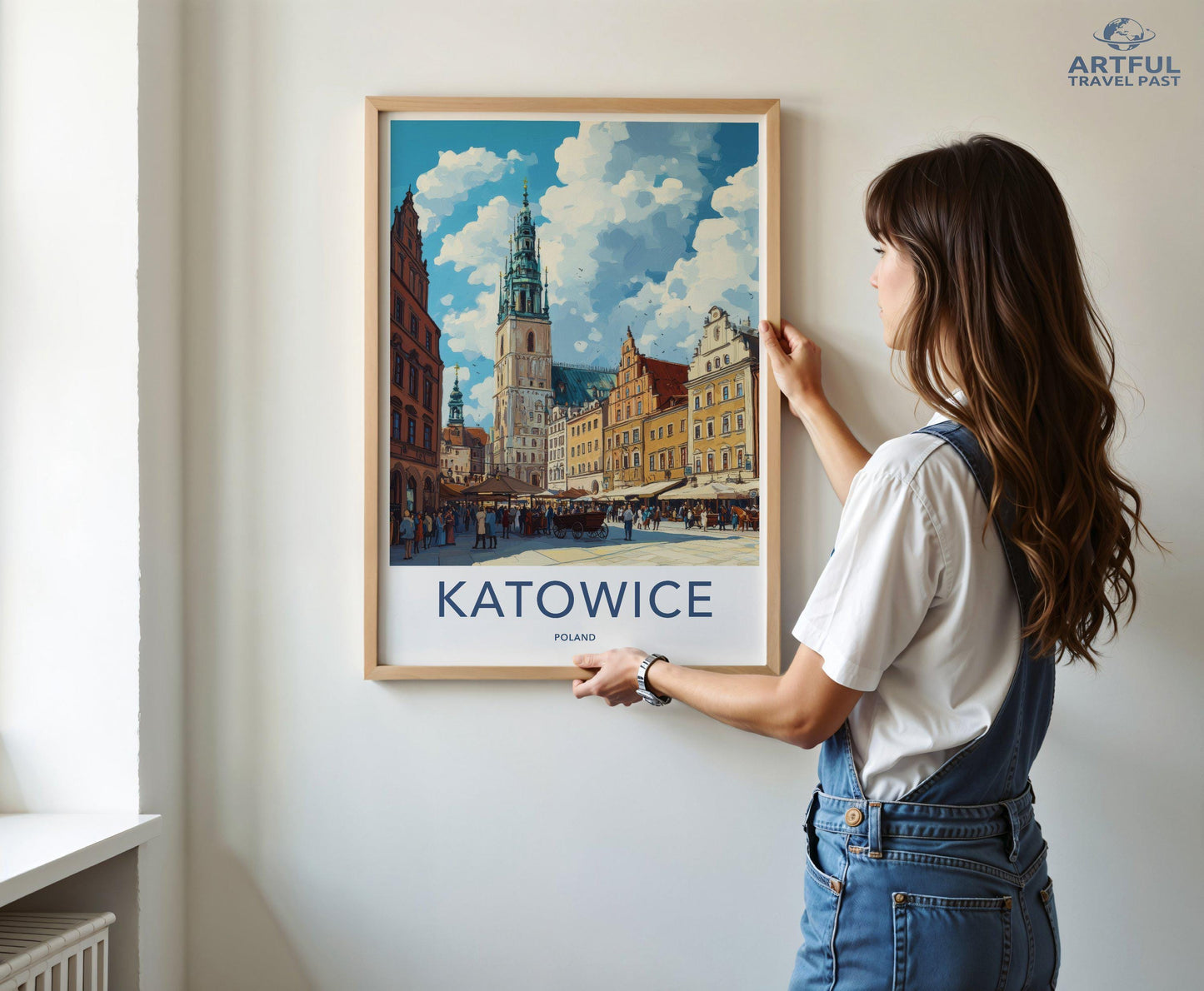 Katowice Poster - Poland Wall Art