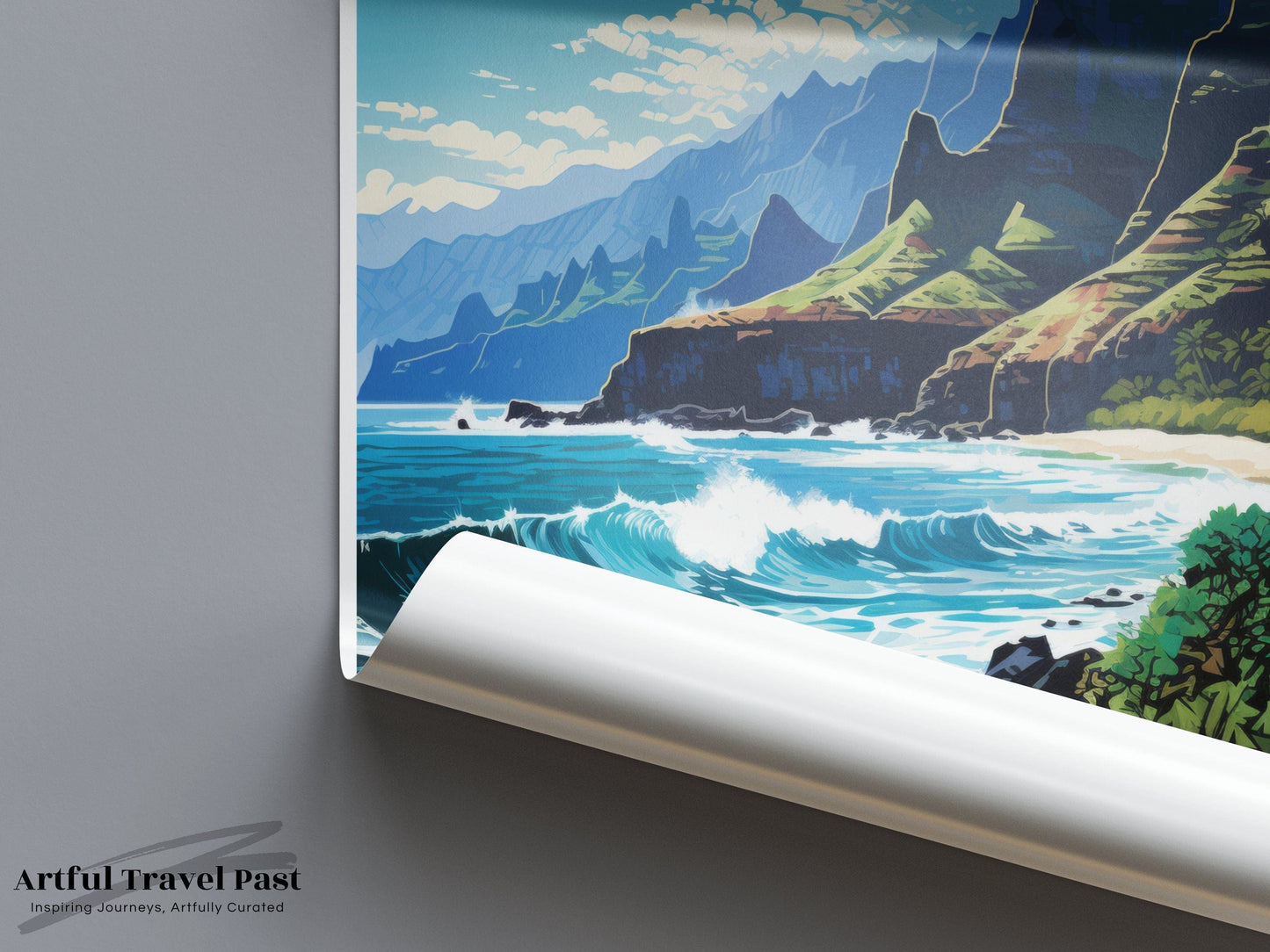 Kauai Poster | Hawaii Wall Art | America Decor