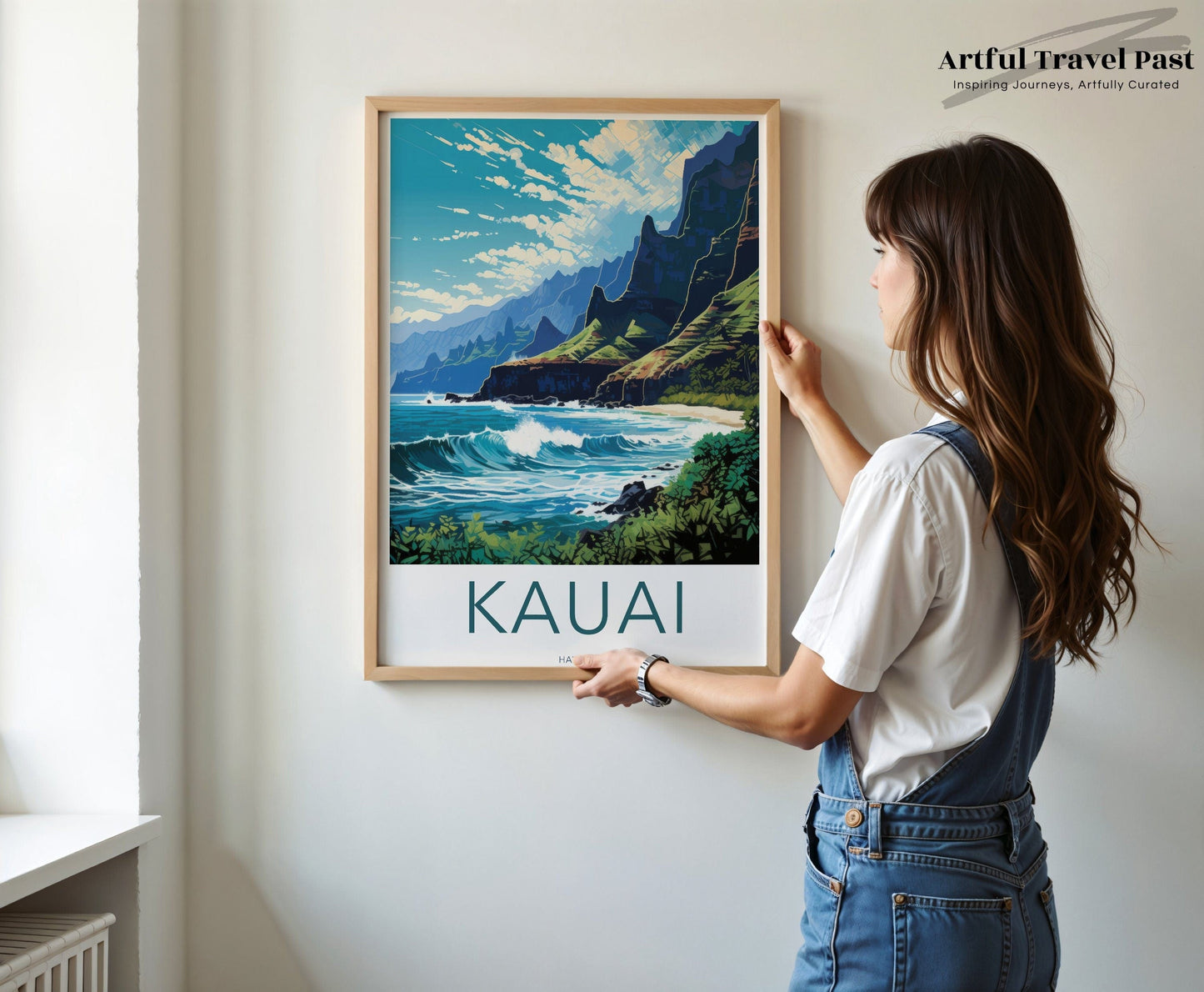 Kauai Poster | Hawaii Wall Art | America Decor