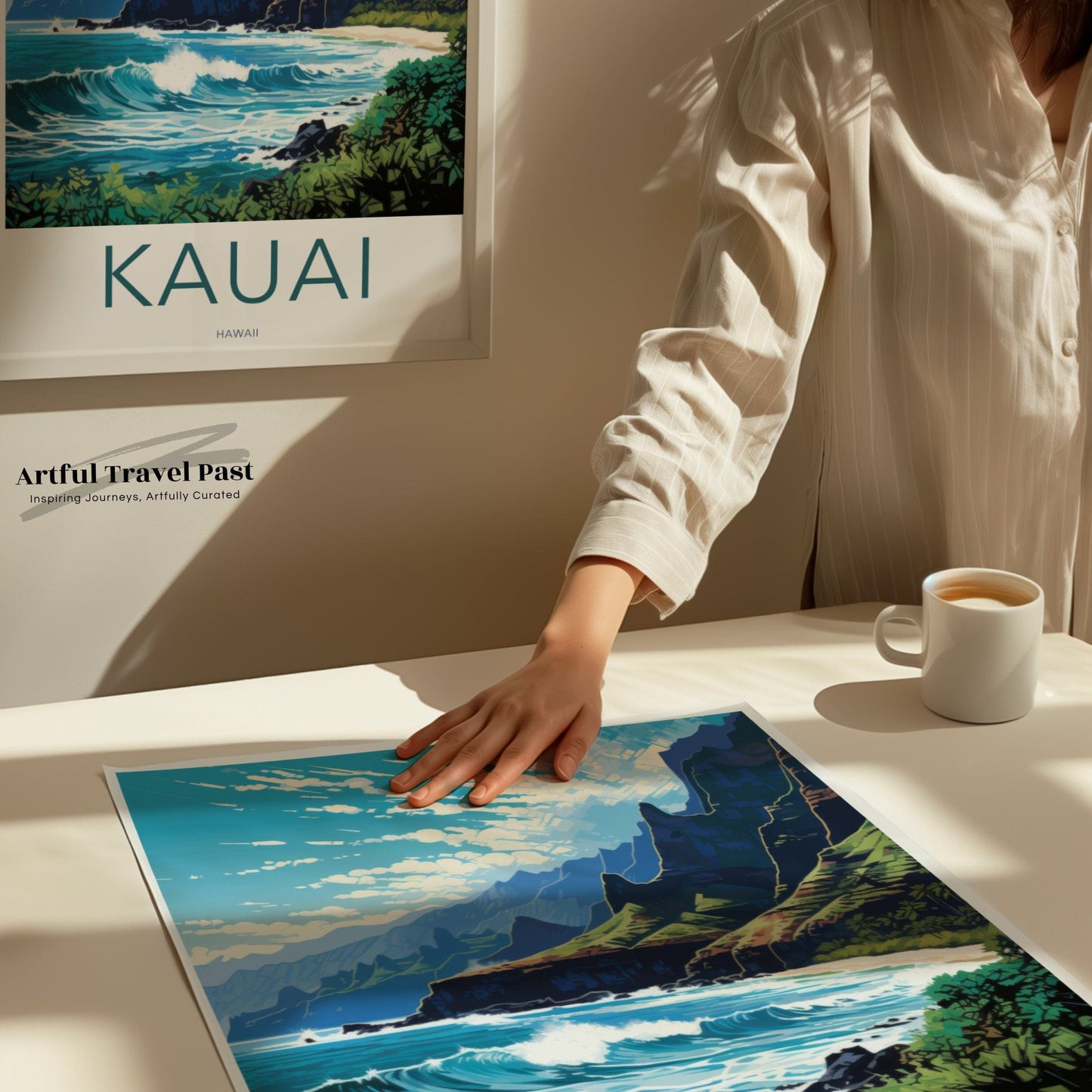 Kauai Poster | Hawaii Wall Art | America Decor