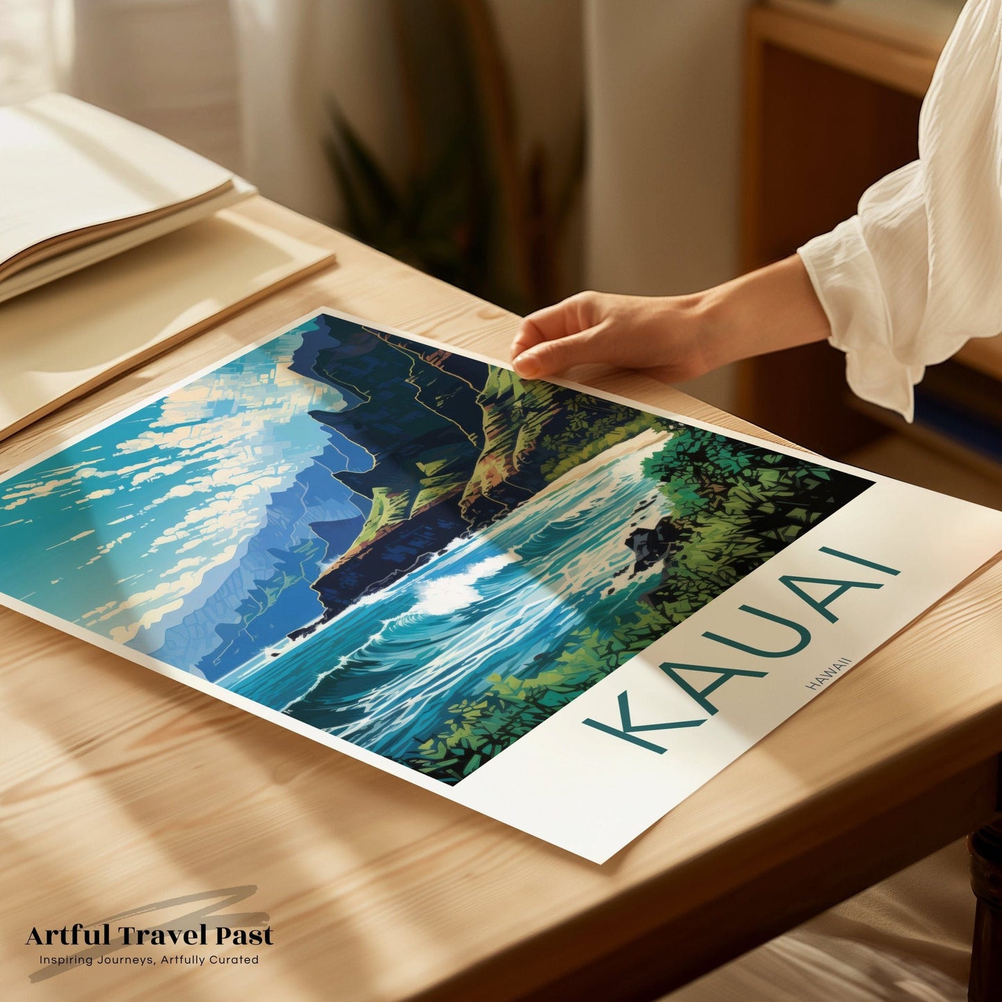 Kauai Poster | Hawaii Wall Art | America Decor