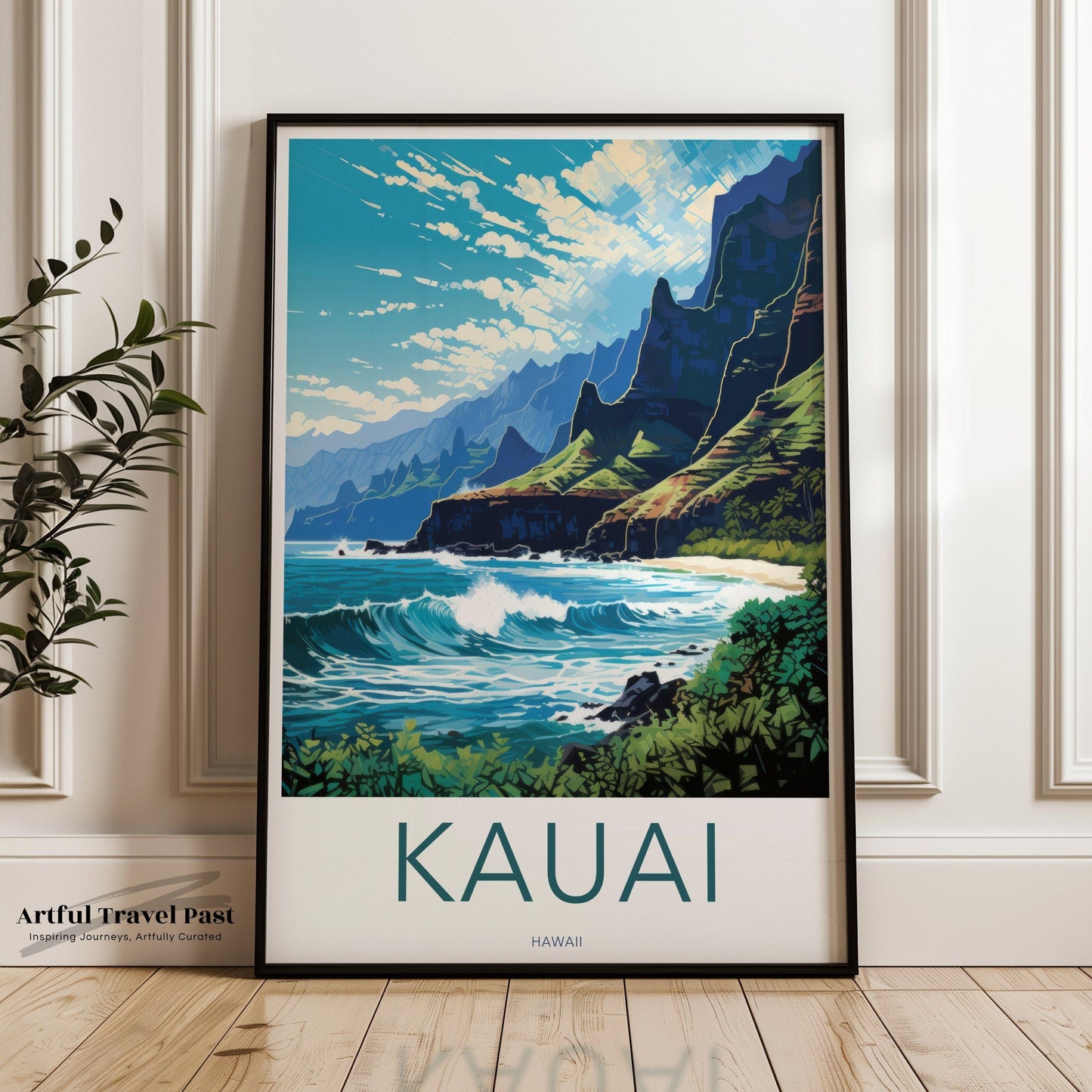 Kauai Poster | Hawaii Wall Art | America Decor