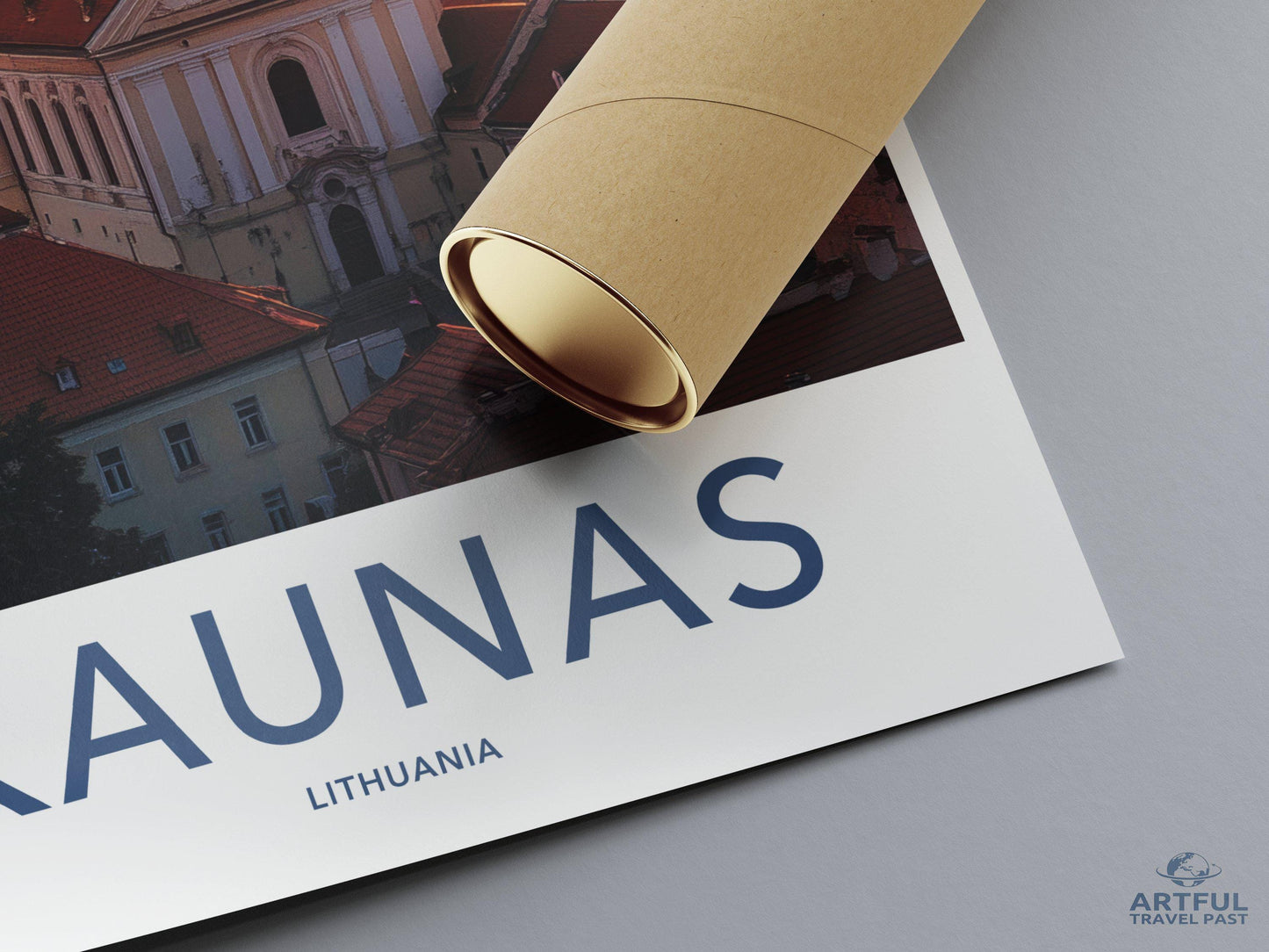 Kaunas Poster - Lithuania Wall Art