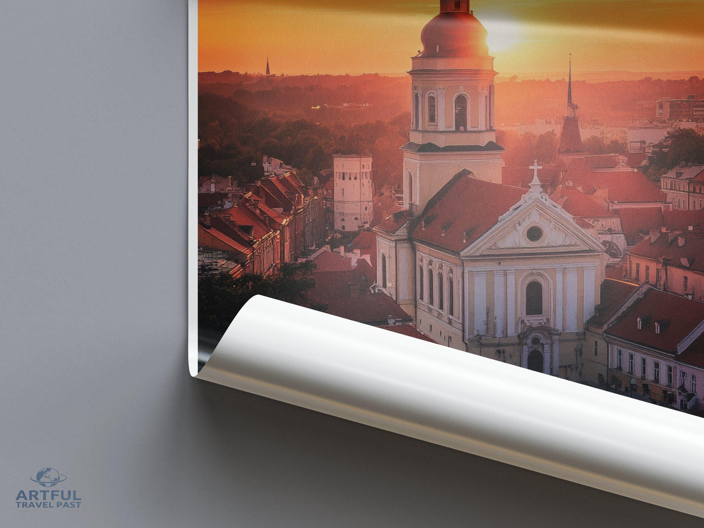Kaunas Poster - Lithuania Wall Art