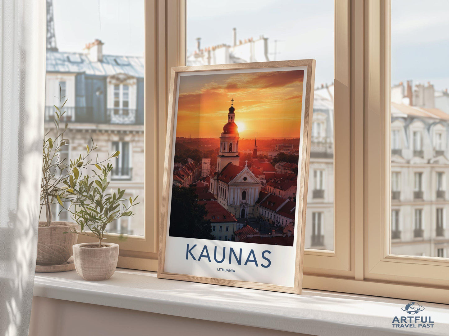 Kaunas Poster - Lithuania Wall Art