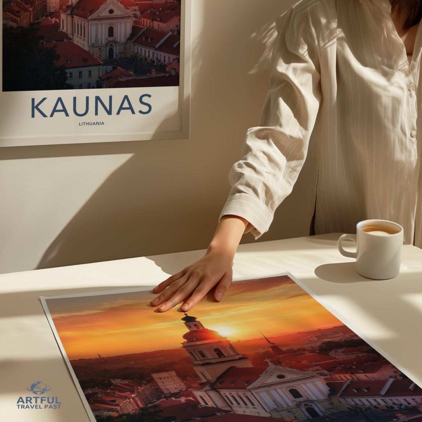 Kaunas Poster - Lithuania Wall Art