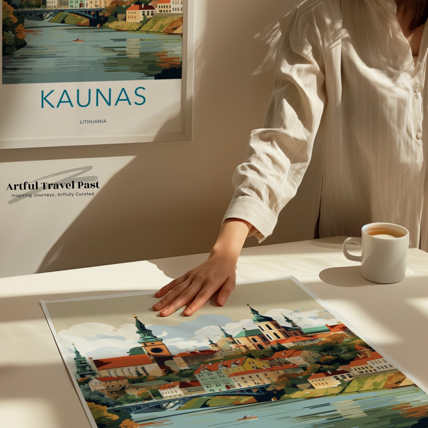 Kaunas Poster - Lithuania Wall Art
