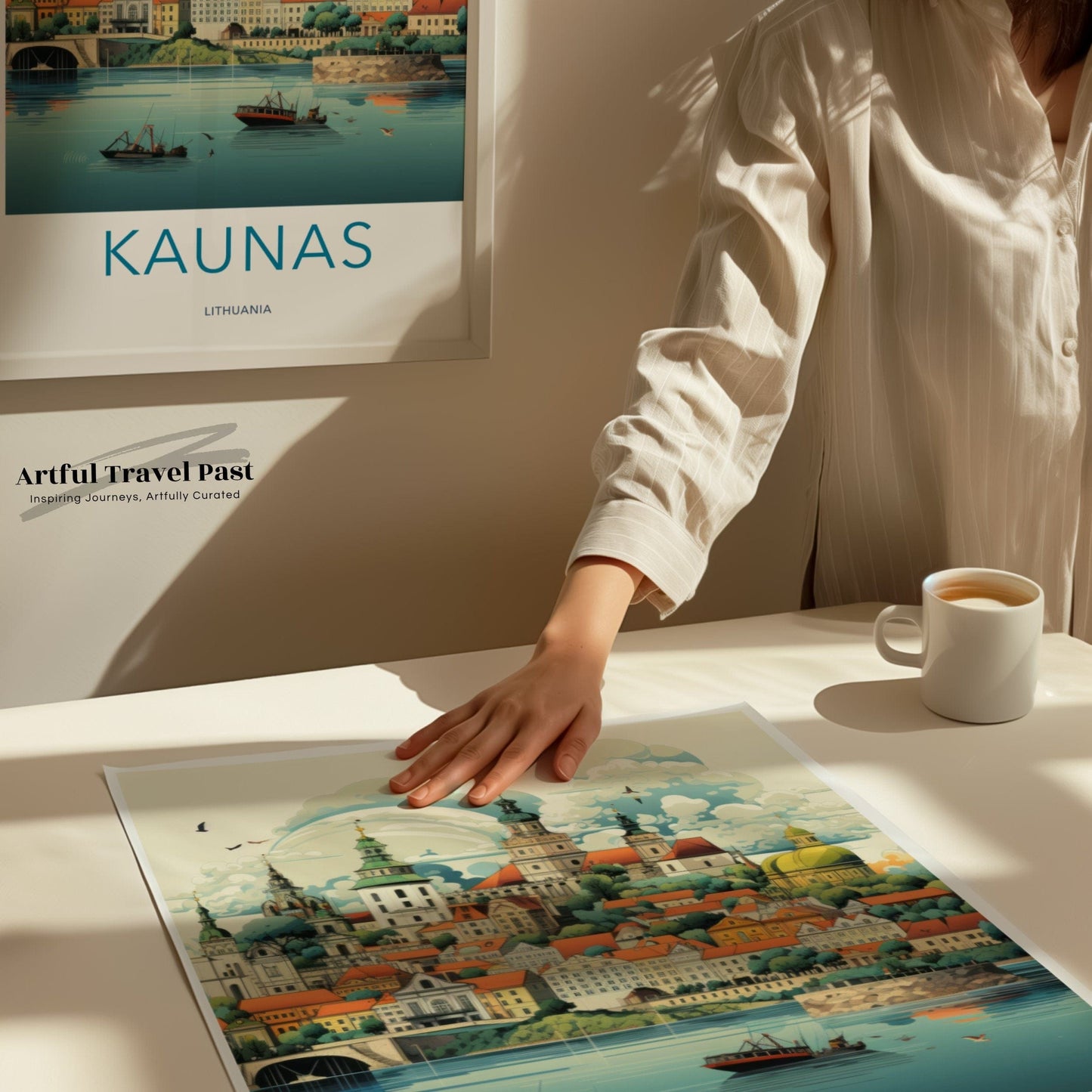 Kaunas Poster - Lithuania Wall Art