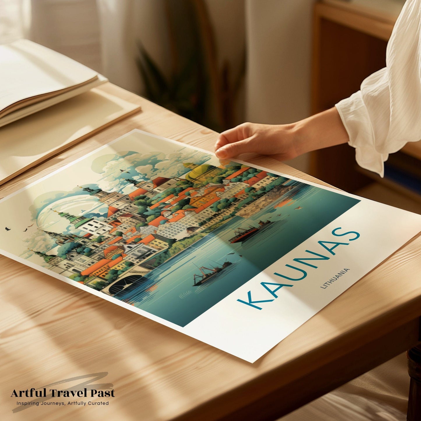 Kaunas Poster - Lithuania Wall Art