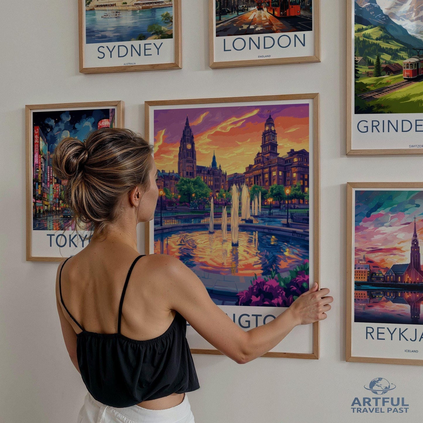Kensington Poster | England Wall Art | UK Decor