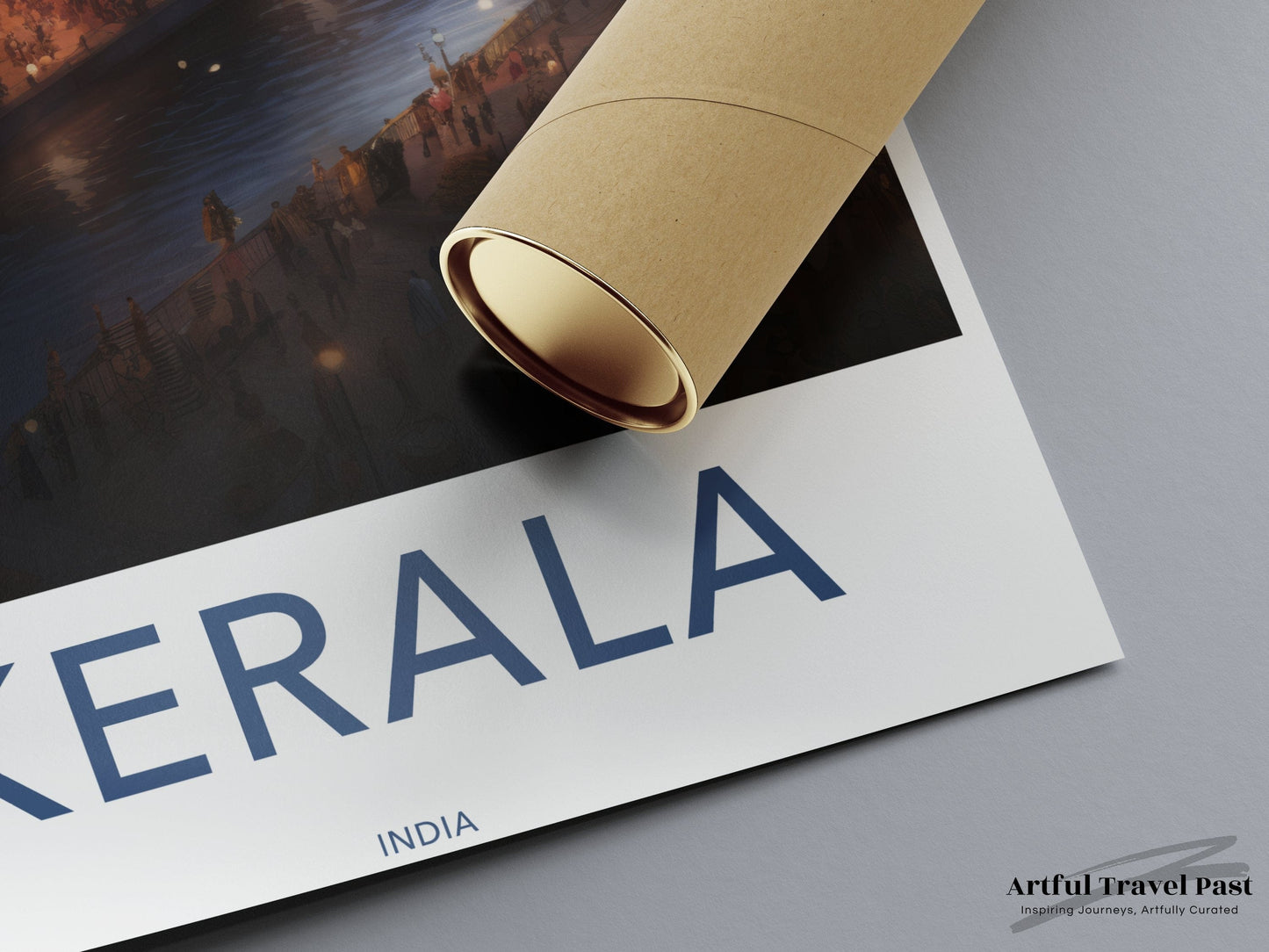 Kerala Poster | Kerala Wall Art | India Decor