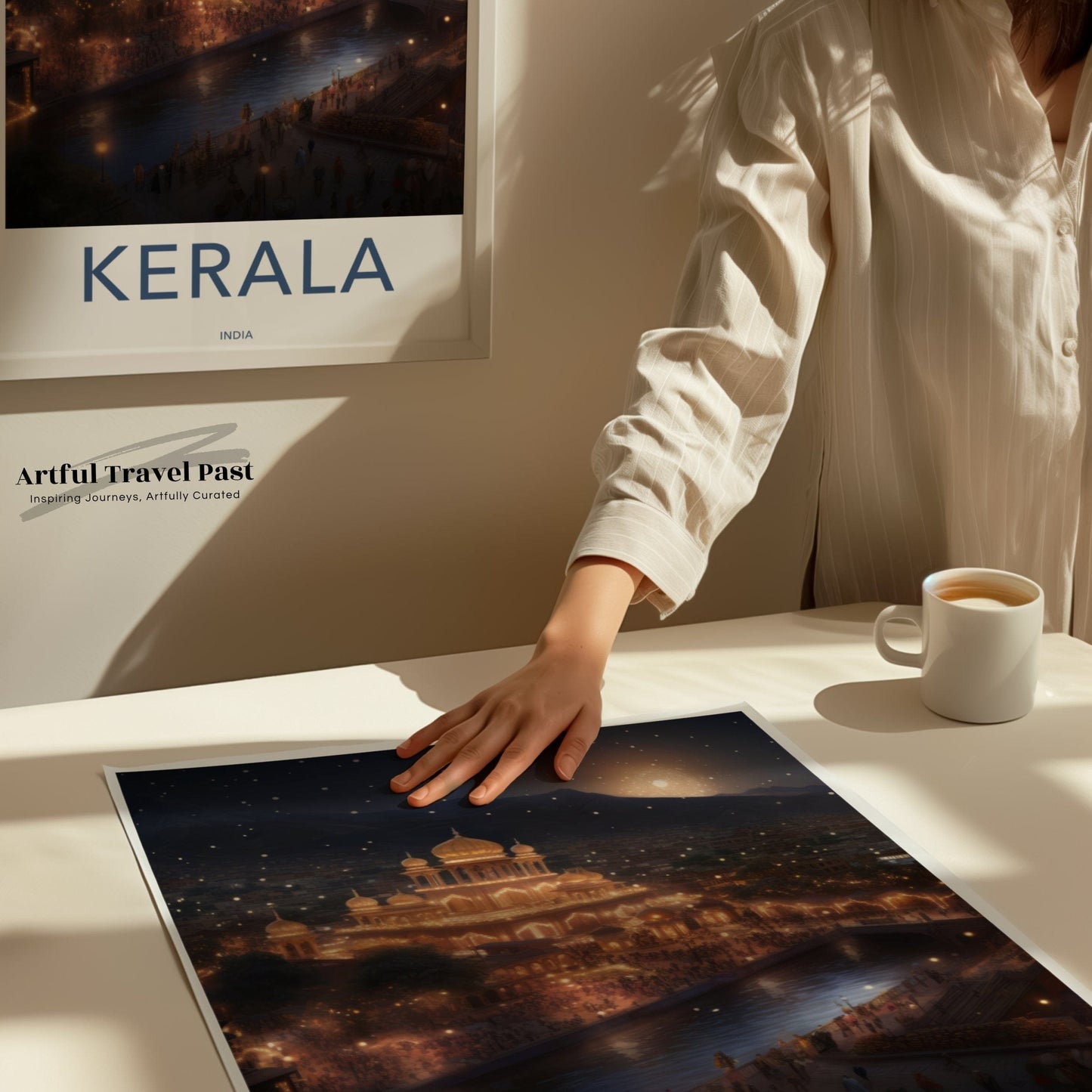 Kerala Poster | Kerala Wall Art | India Decor