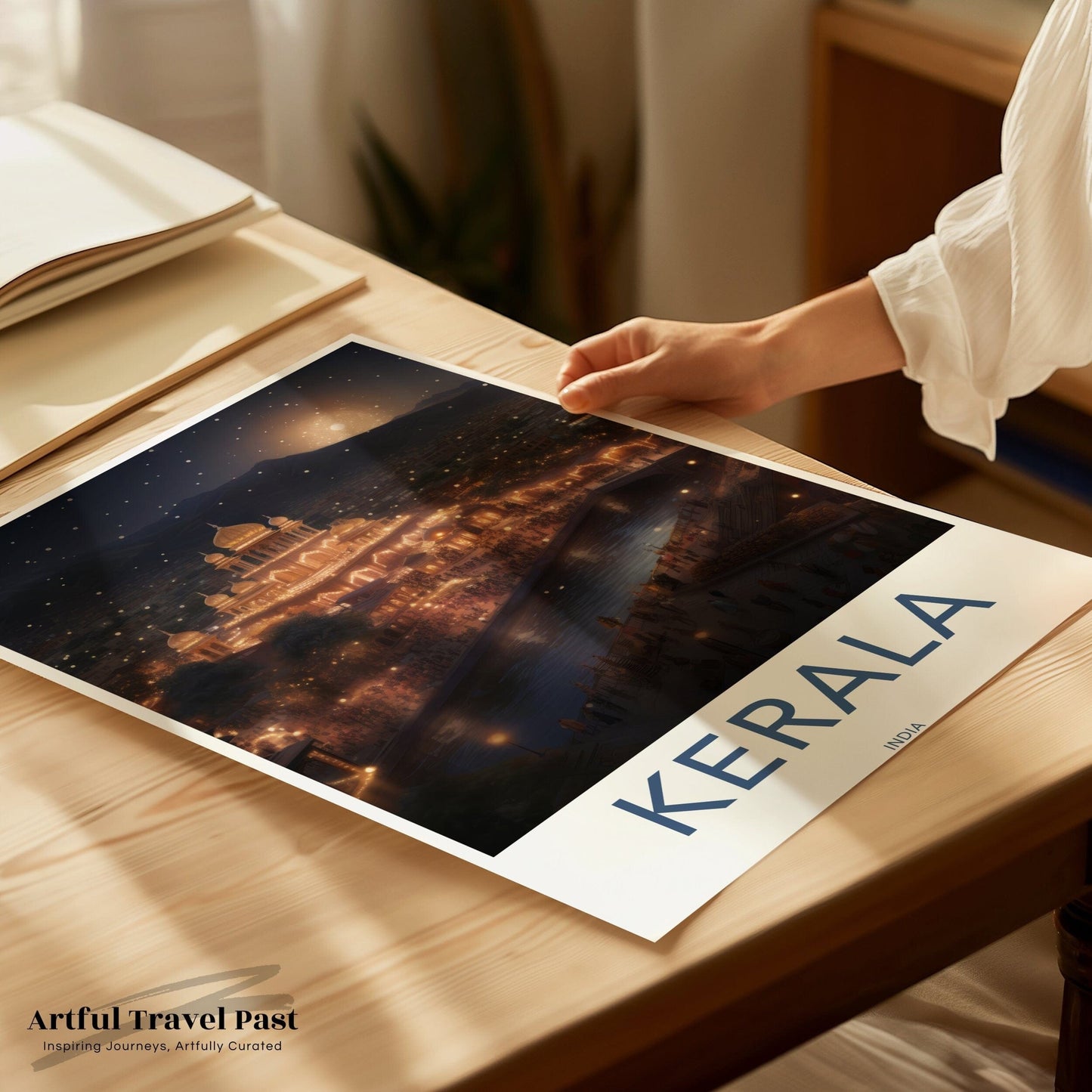 Kerala Poster | Kerala Wall Art | India Decor