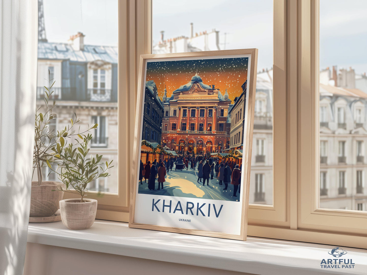 Kharkiv Poster - Ukraine Wall Art