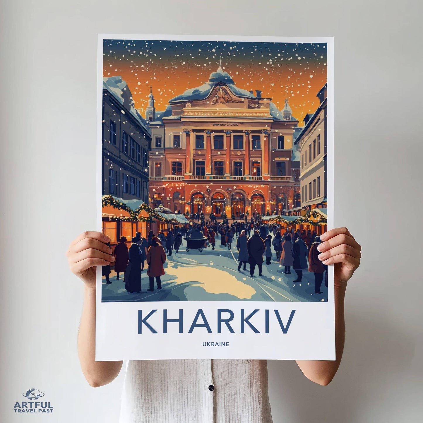 Kharkiv Poster - Ukraine Wall Art