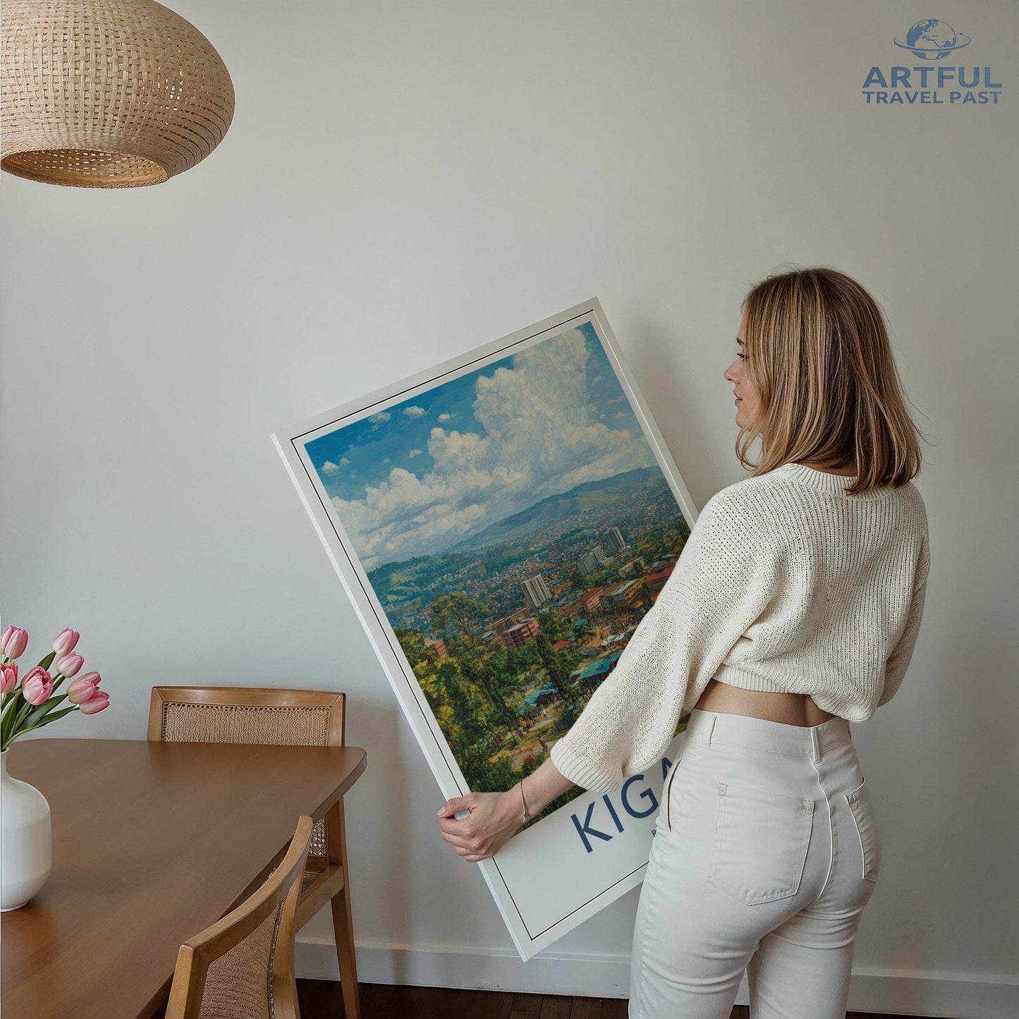 Kigali Poster | Rwanda Wall Art | Africa Decor