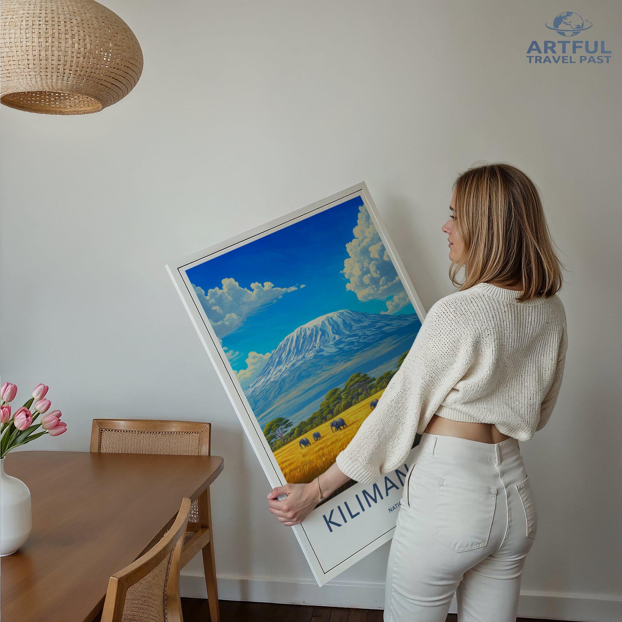 Kilimanjaro National Park Poster