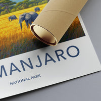 Kilimanjaro National Park Poster