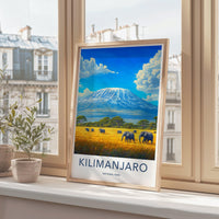 Kilimanjaro National Park Poster